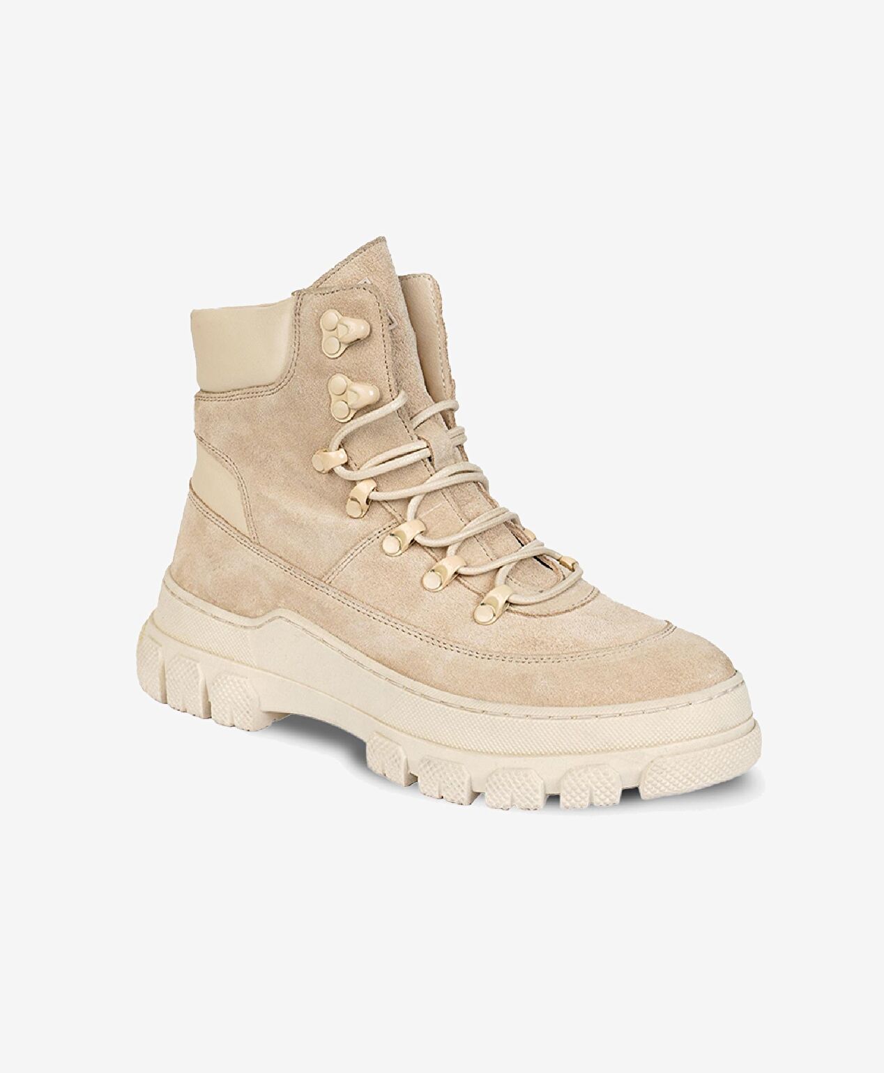 Kadın Bej Hakiki Deri Termo Taban Casual Bot - 2