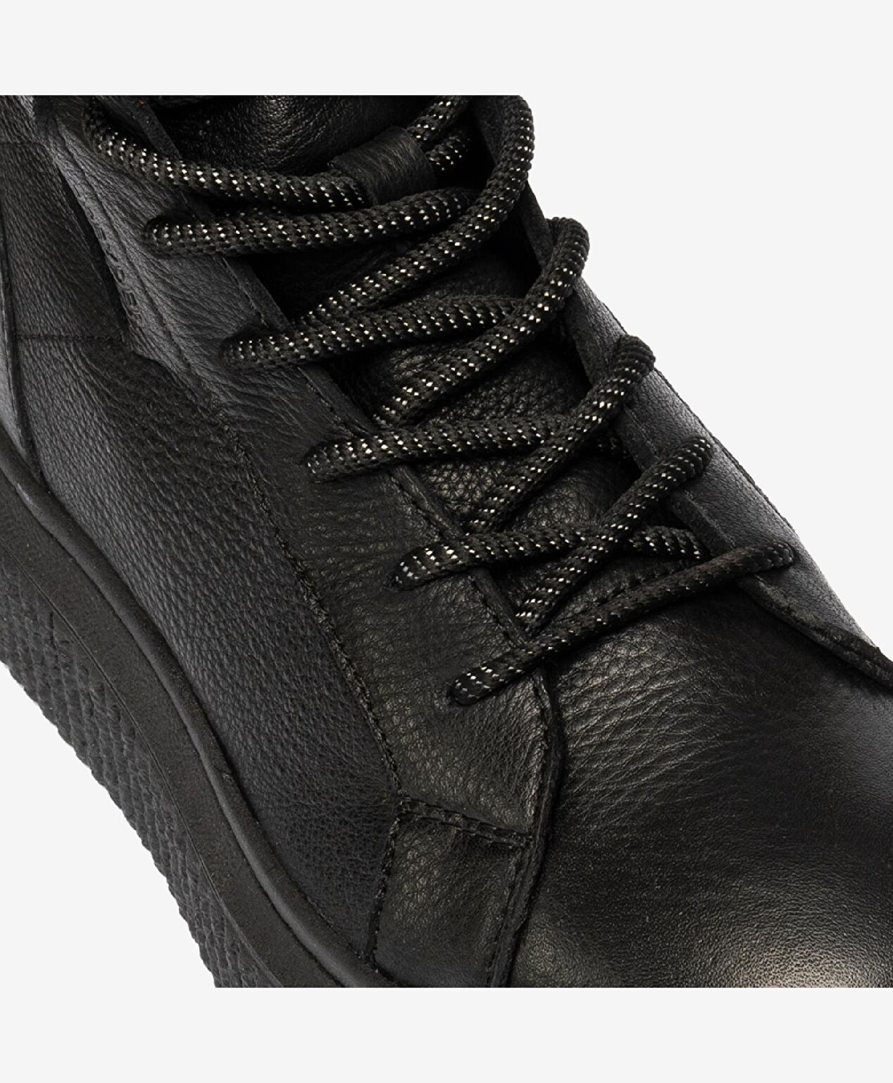 Kadın Siyah Hakiki Deri Comfort Bot - 4