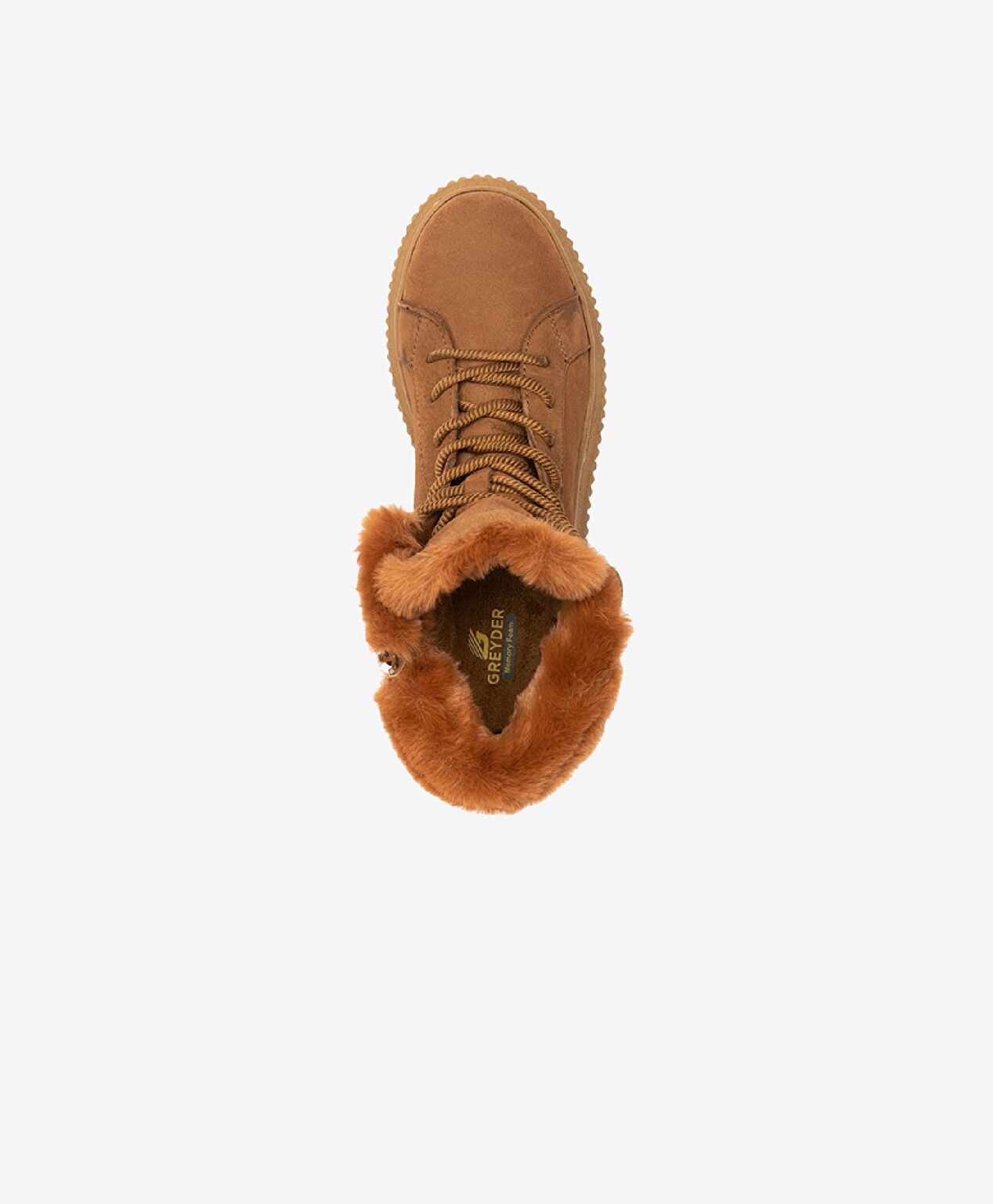 Kadın Tarçın Hakiki Deri Nubuk Comfort Bot - 4