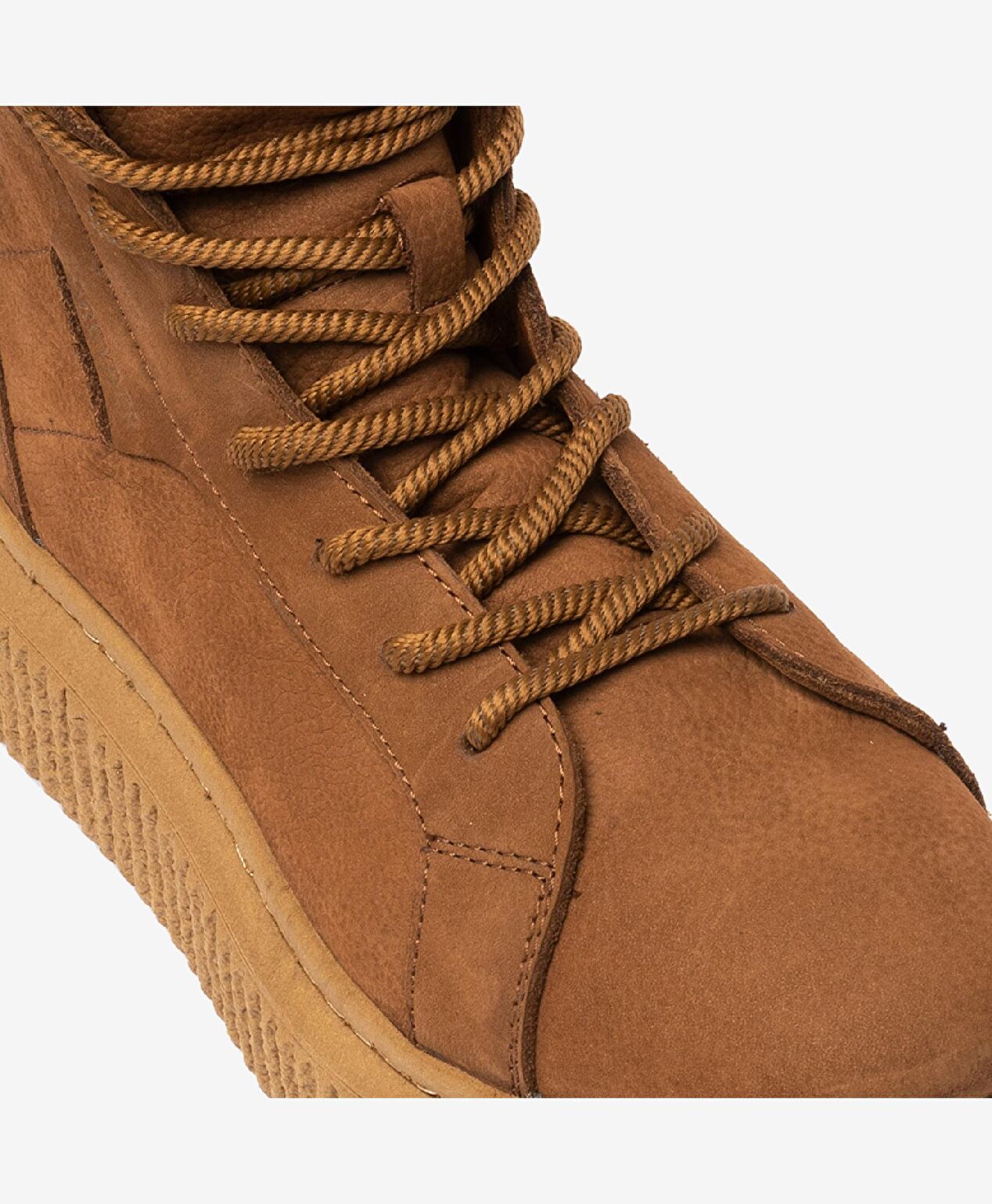 Kadın Tarçın Hakiki Deri Nubuk Comfort Bot - 5