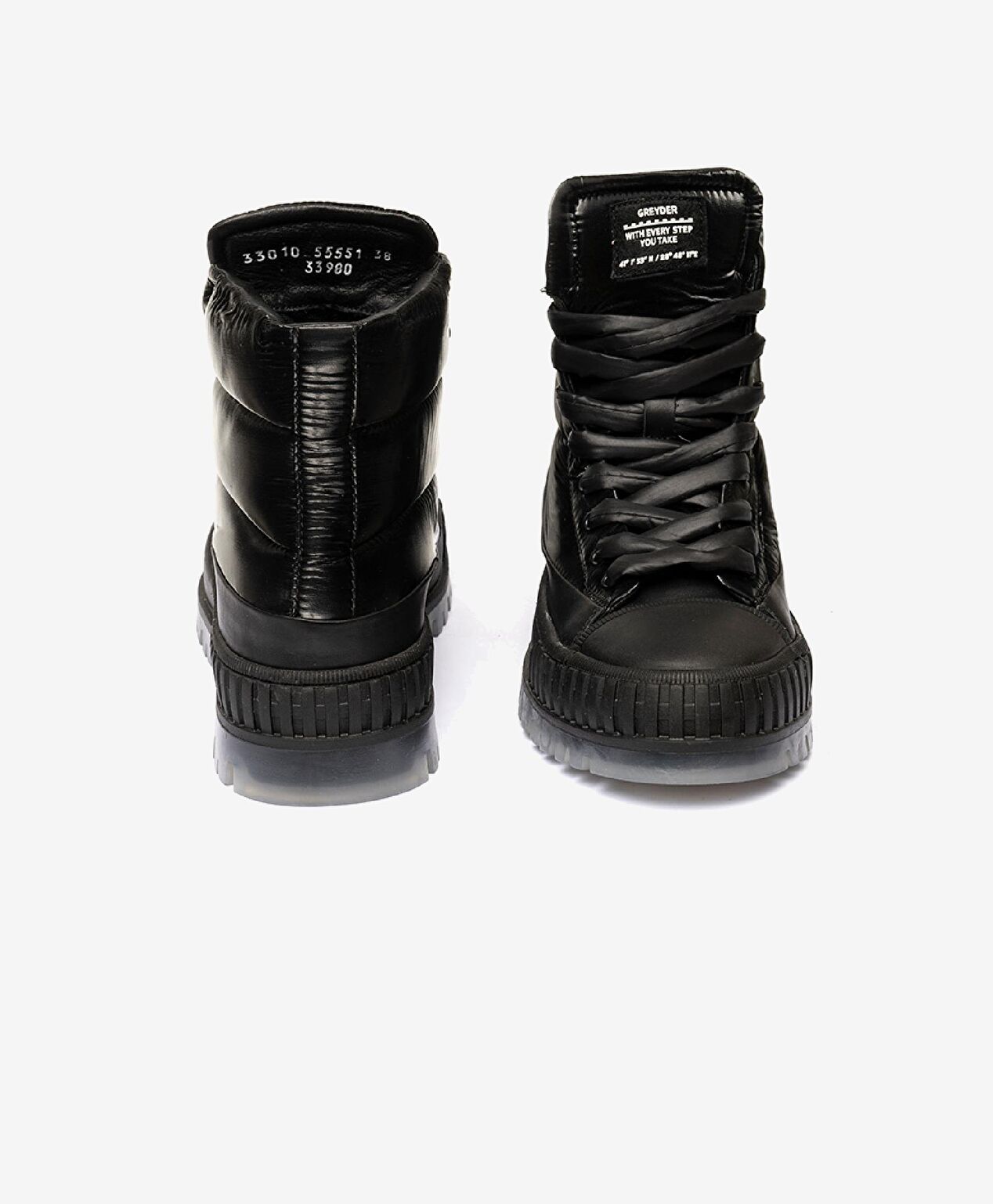 Kadın Siyah Hakiki Deri Sneaker Bot - 7