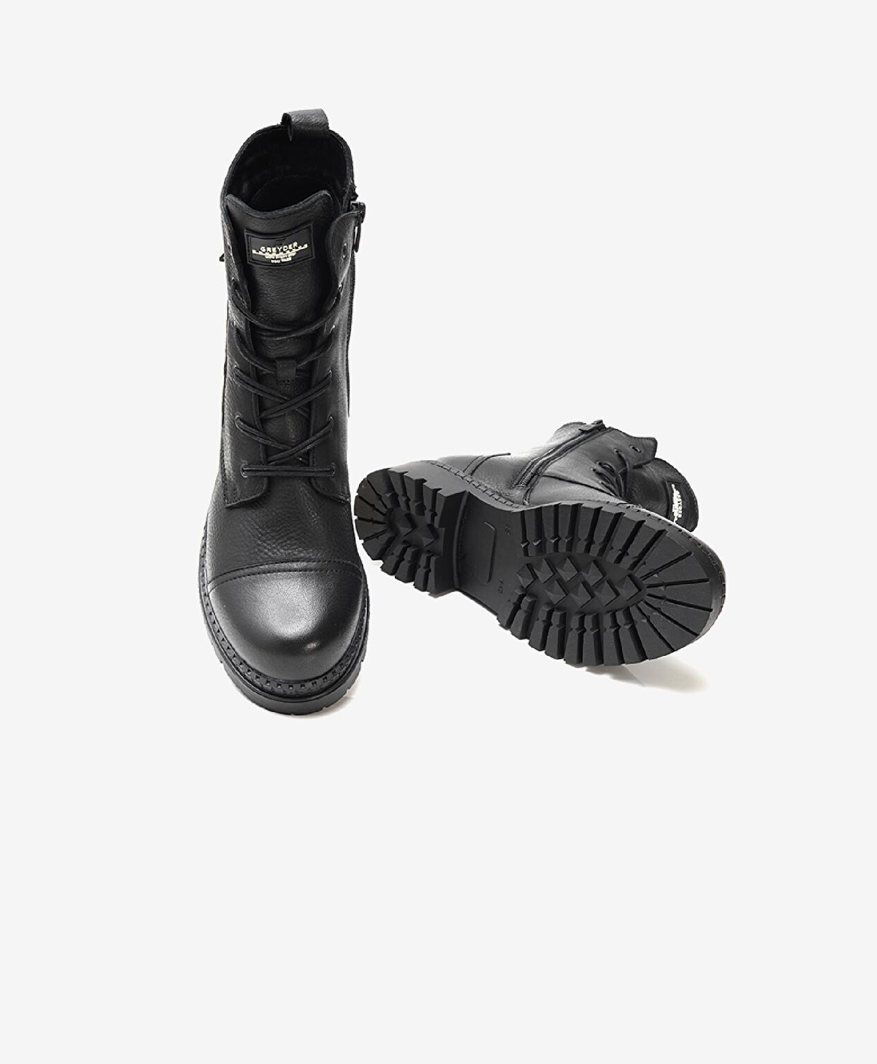 Kadın Siyah Hakiki Deri Casual Bot - 6