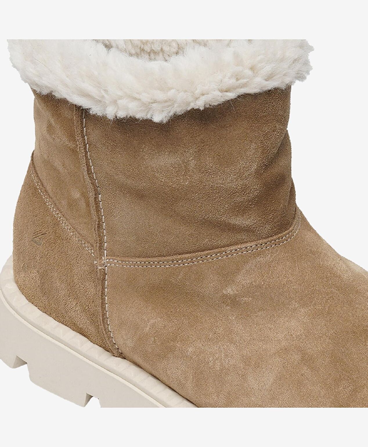 Kadın Koyu Bej Hakiki Deri Casual Bot - 5