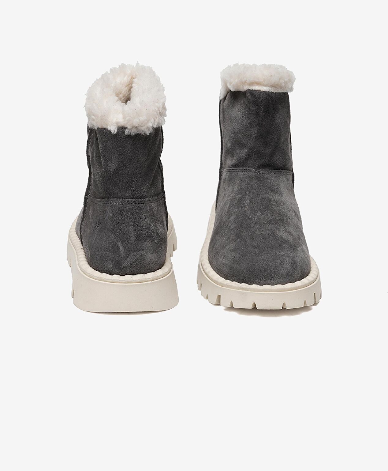 Kadın Füme Süet Hakiki Deri Casual Bot - 7