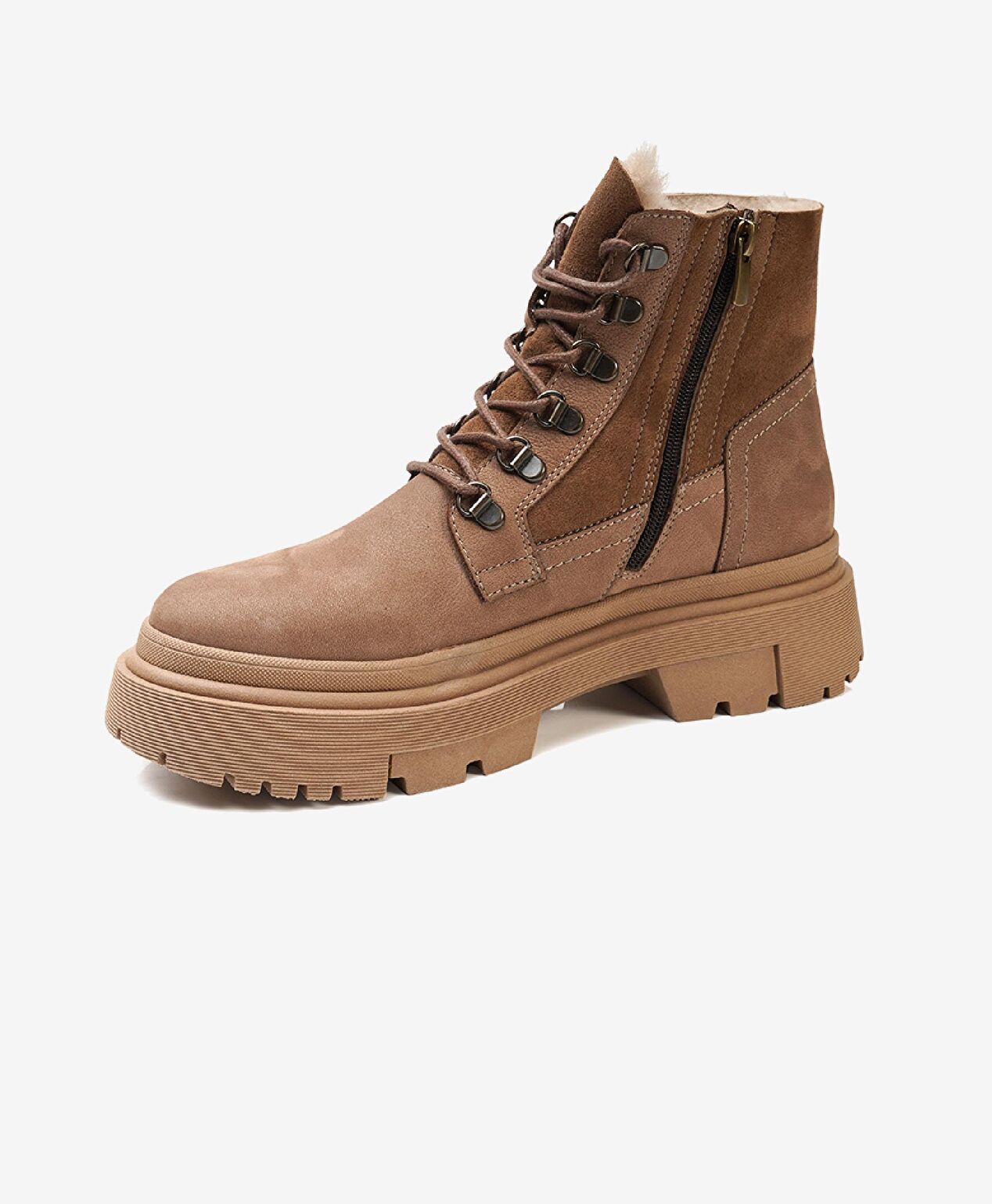 Kadın Sahra Hakiki Deri Casual Bot - 3