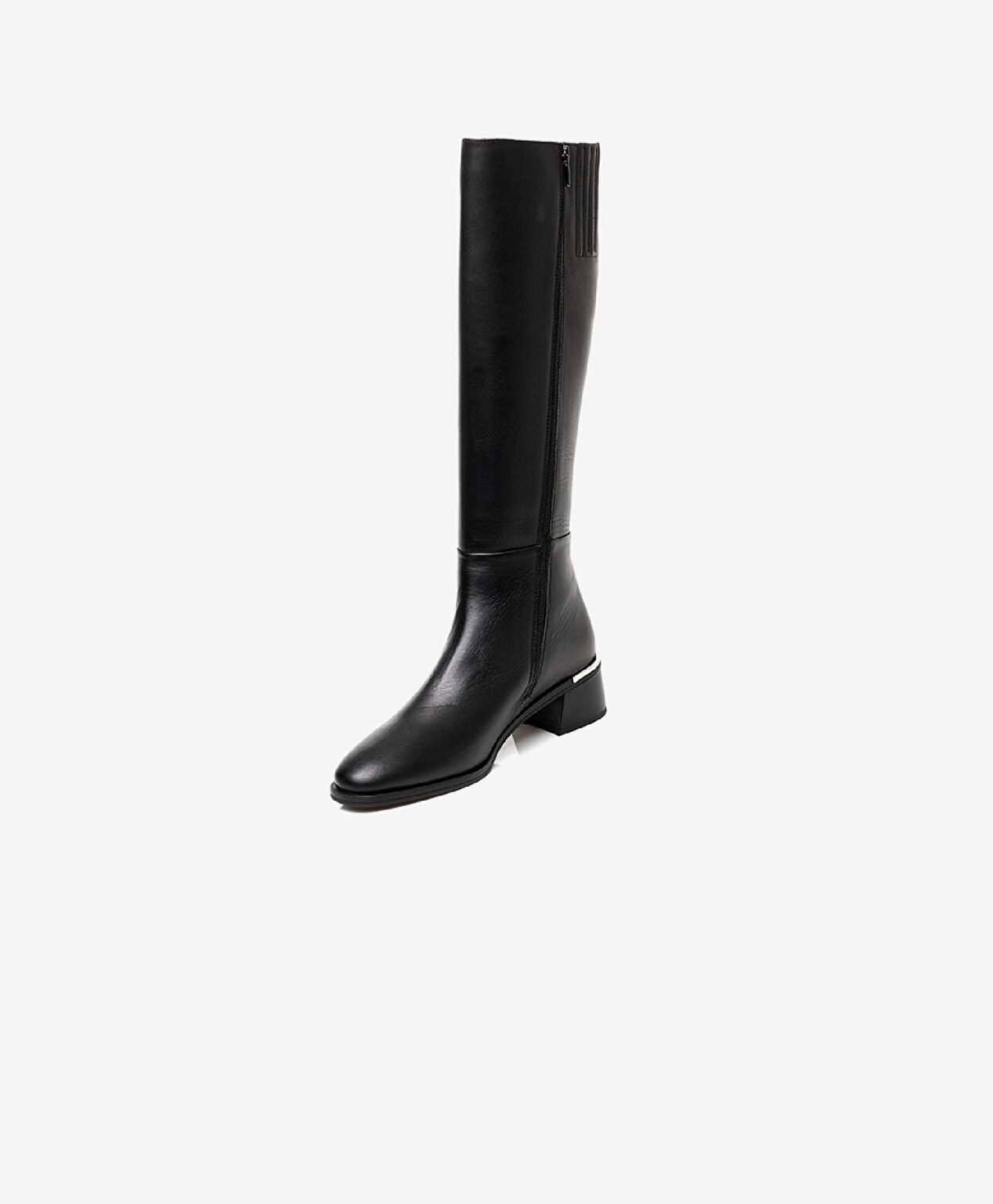 Kadın Siyah Hakiki Deri Çizme - 2