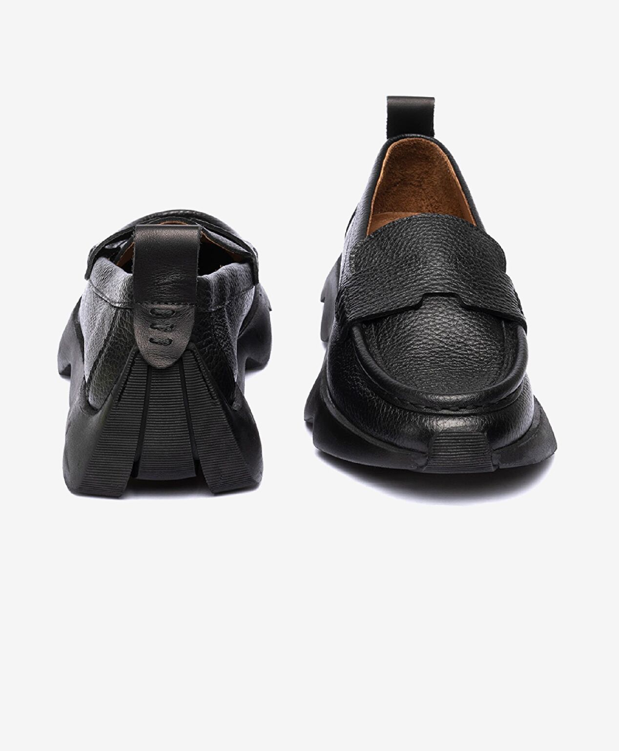 Kadın Siyah Hakiki Deri Loafer Ayakkabı - 6