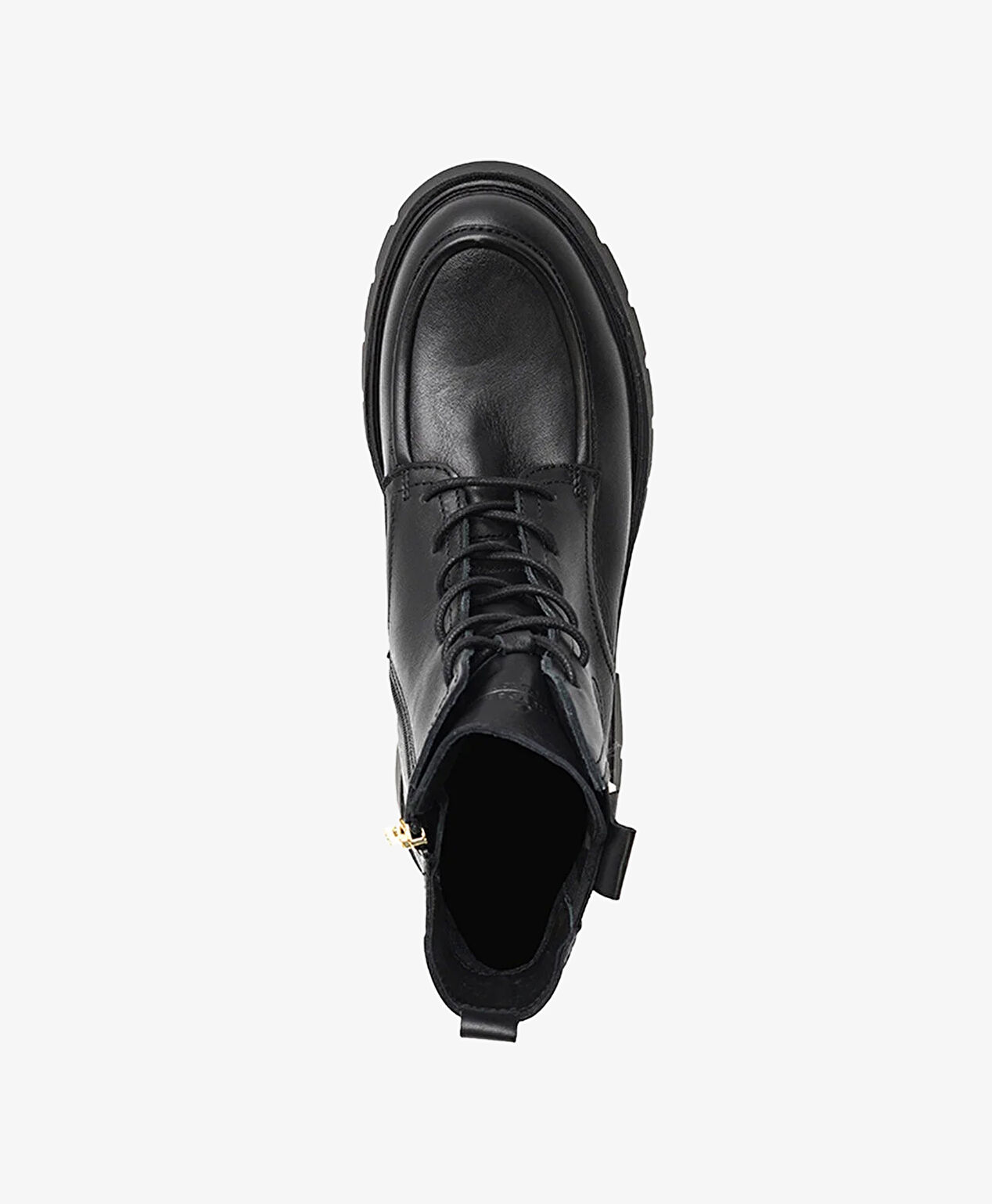 Kadın Siyah Hakiki Deri Memory Foam Taban Casual Bot - 3