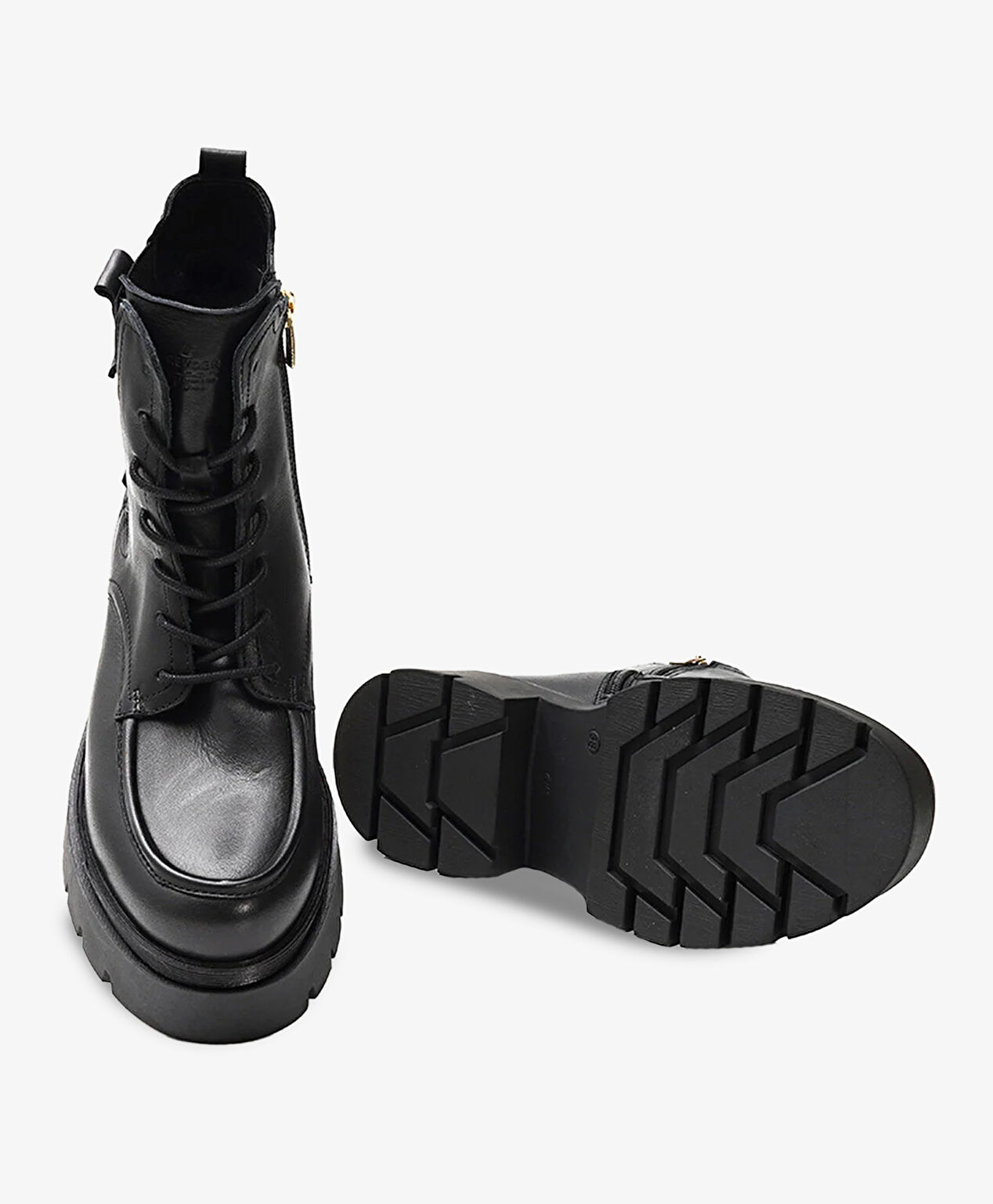 Kadın Siyah Hakiki Deri Memory Foam Taban Casual Bot - 5