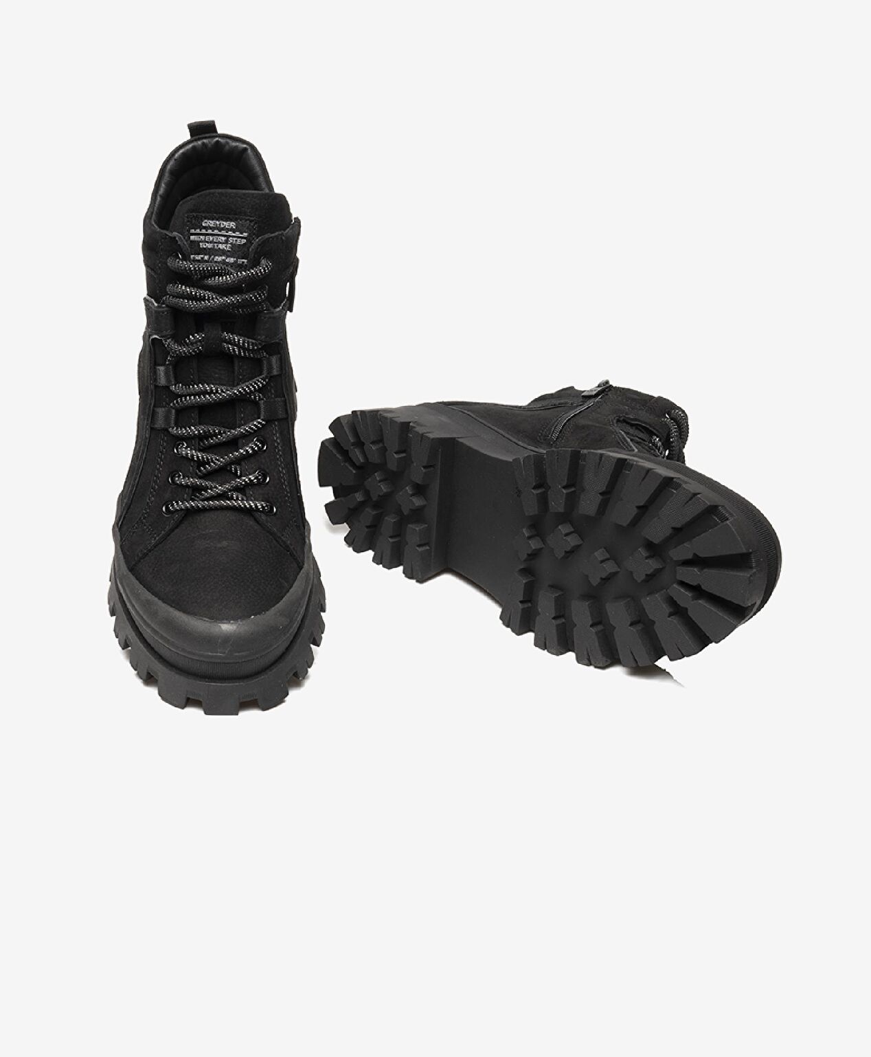 Kadın Siyah Hakiki Deri Casual Bot - 5