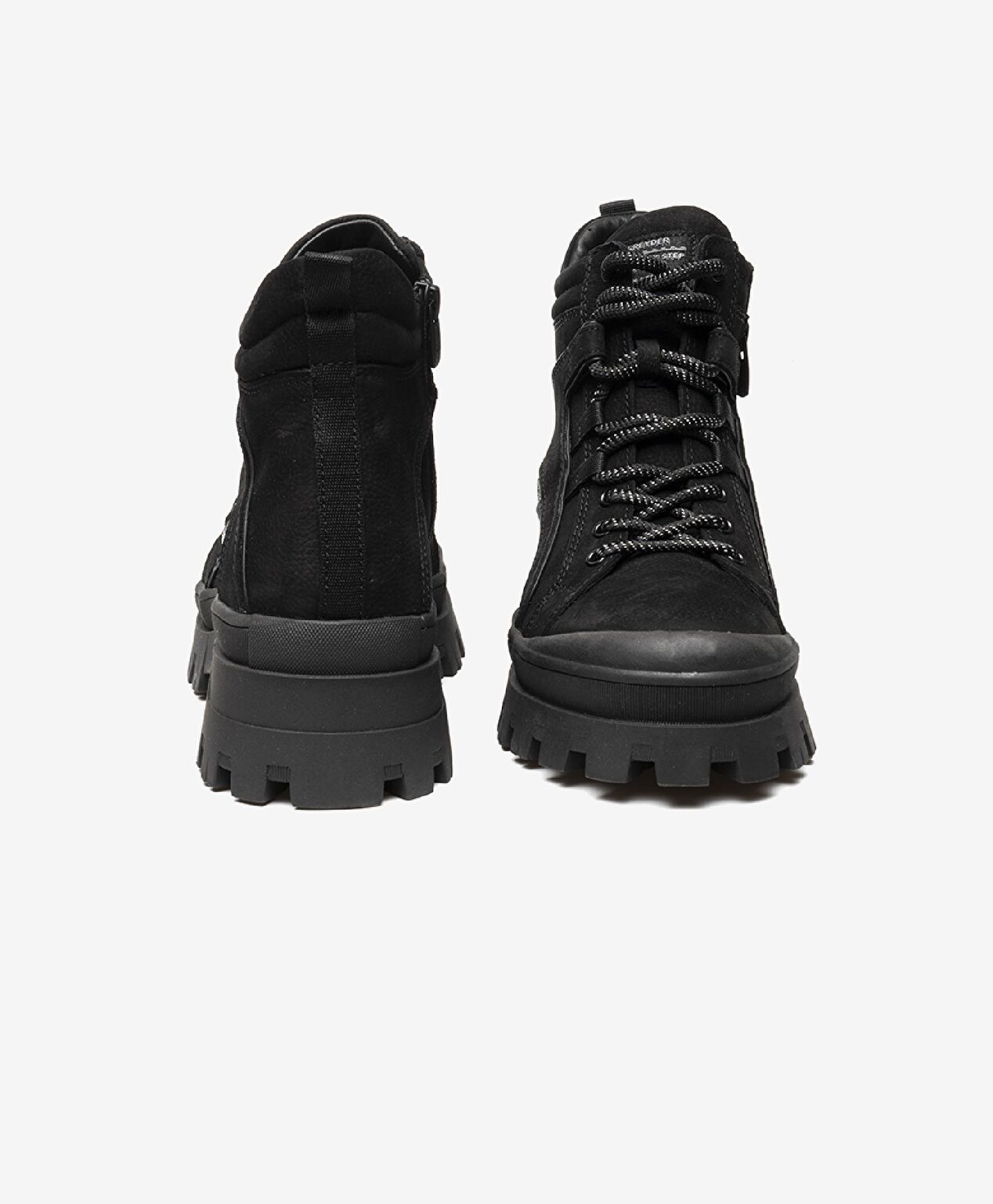 Kadın Siyah Hakiki Deri Casual Bot - 6