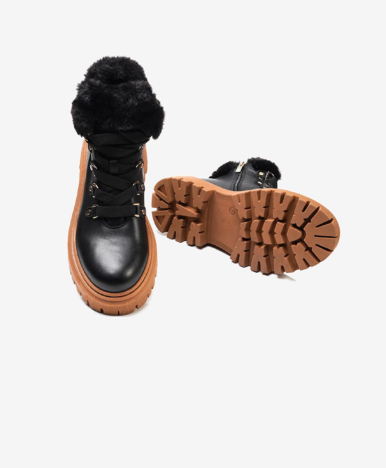 Kadın Siyah Hakiki Deri Casual Bot - 7