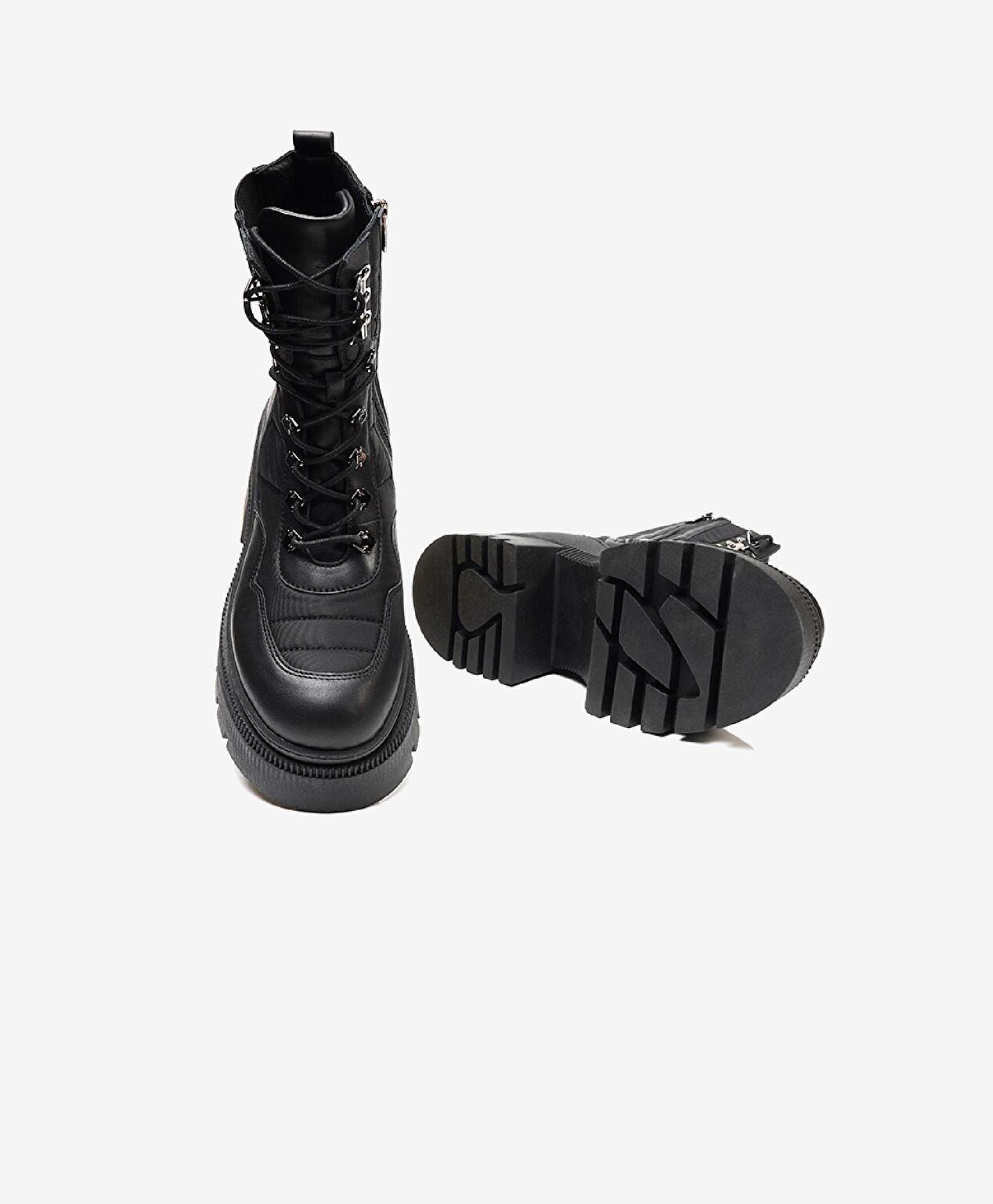 Kadın Siyah Hakiki Deri Casual Bot - 5