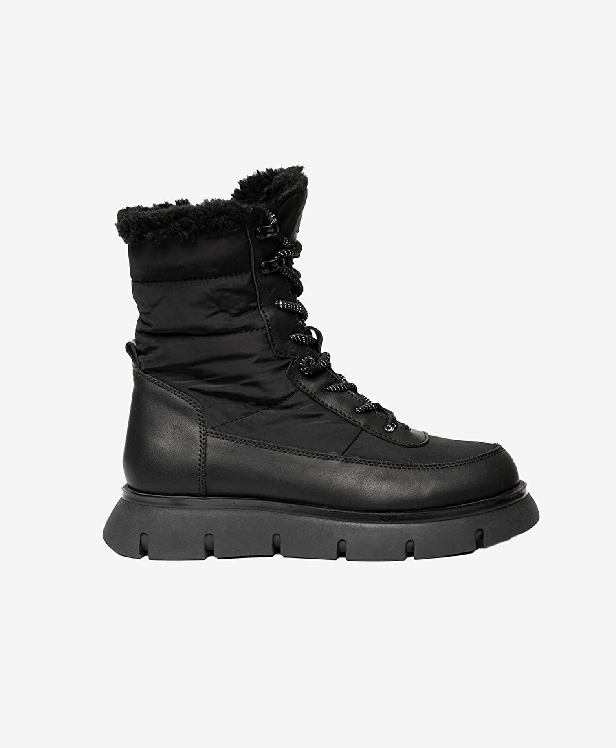 Kadın Siyah Hakiki Deri Casual Bot - 1