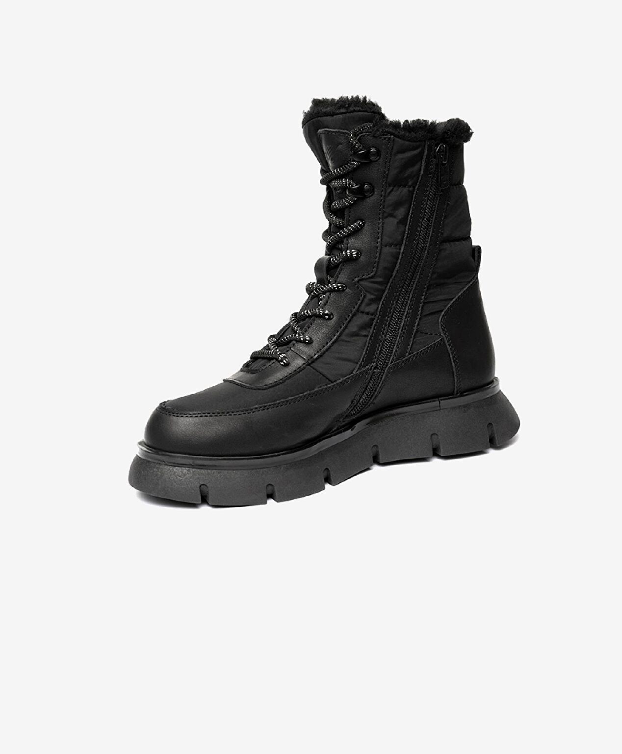 Kadın Siyah Hakiki Deri Casual Bot - 3