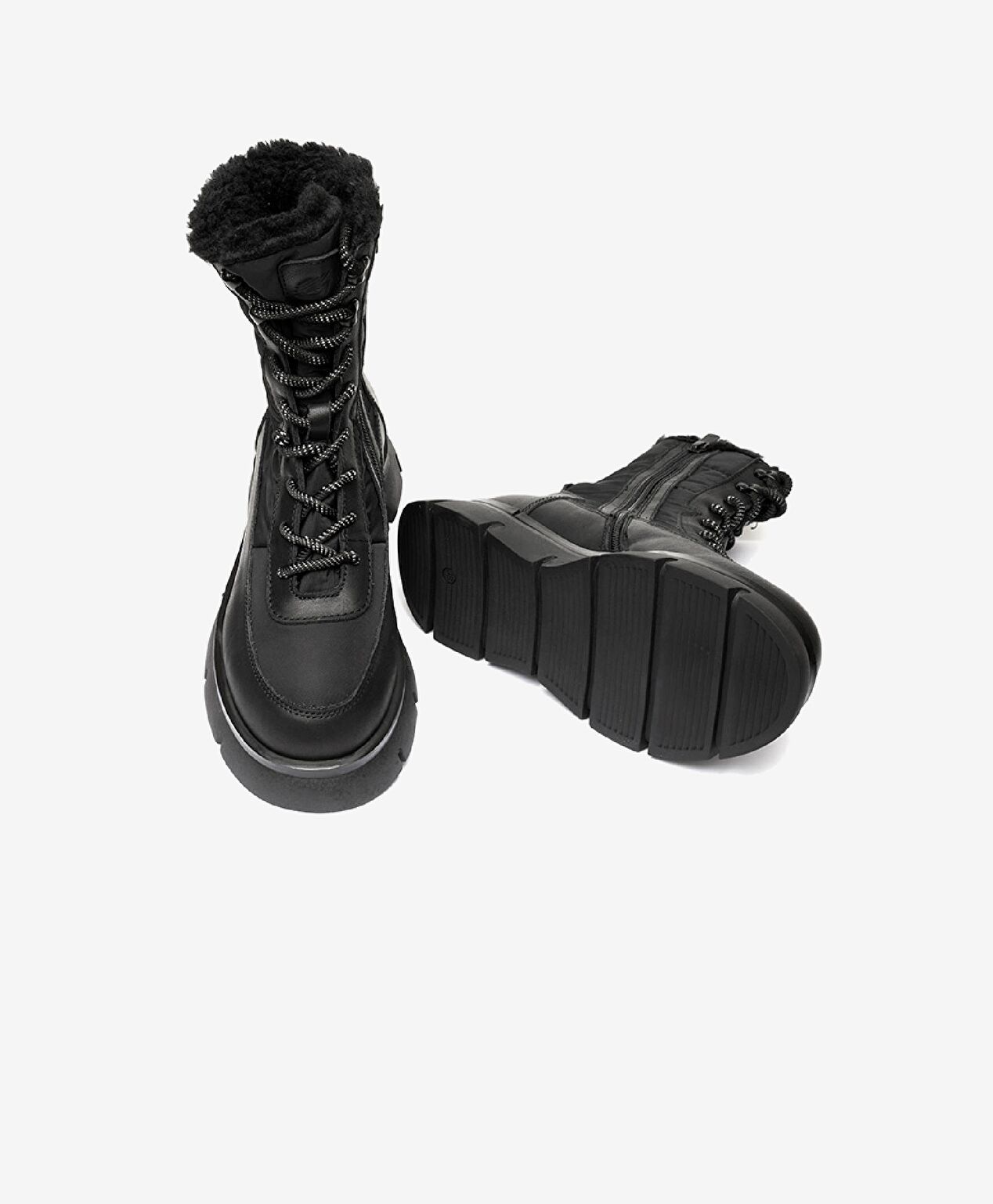 Kadın Siyah Hakiki Deri Casual Bot - 6