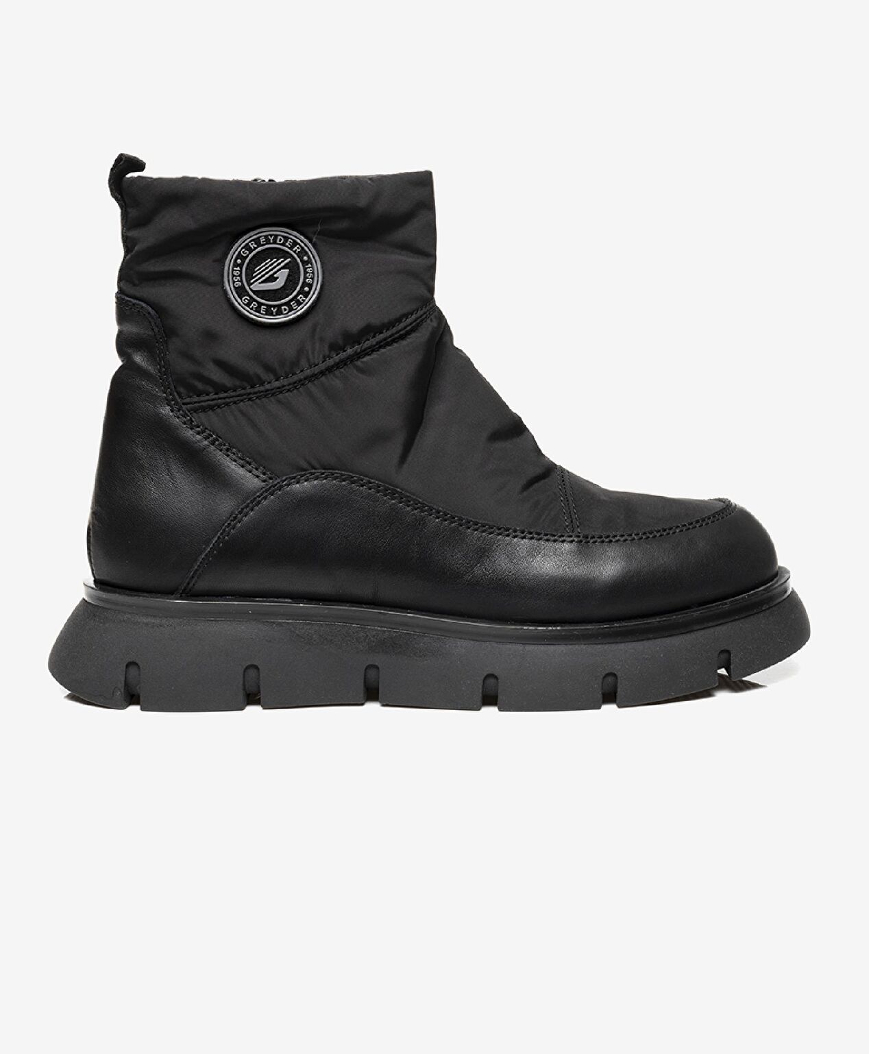 Kadın Siyah Hakiki Deri Casual Bot - 1