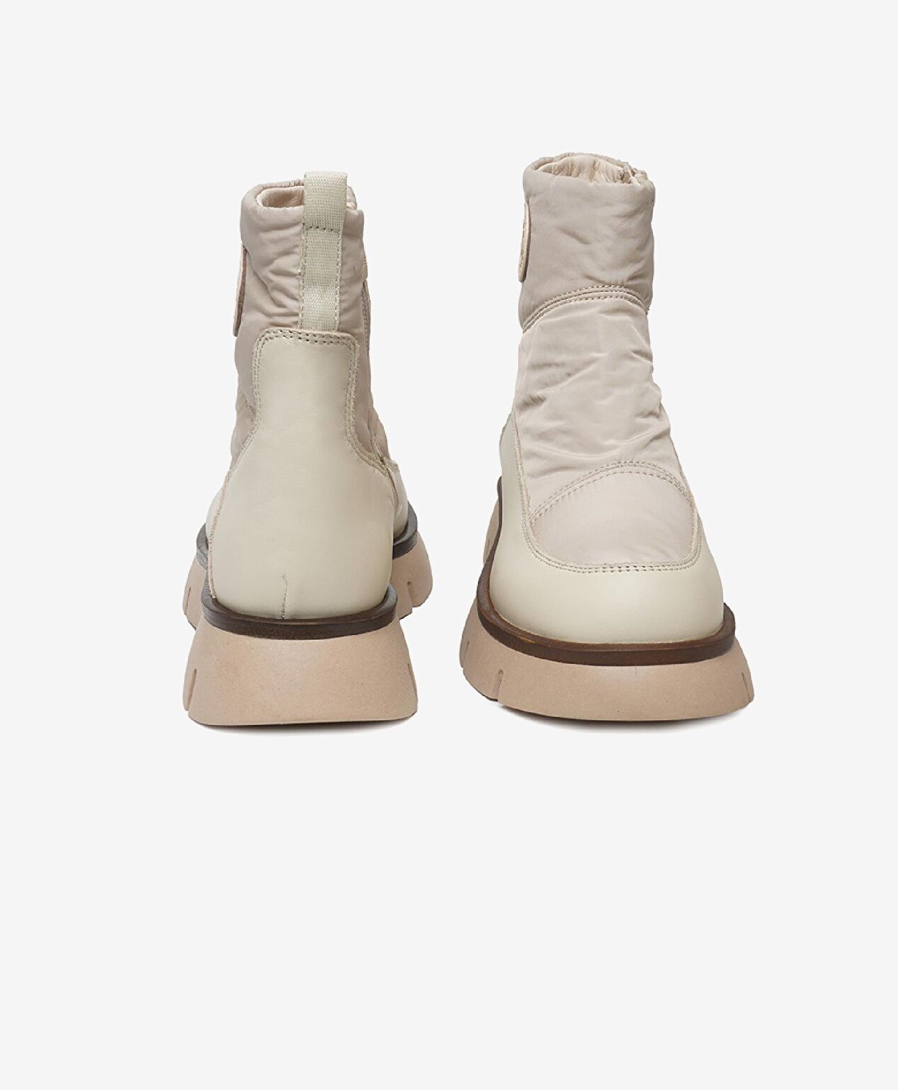 Kadın Ekru Hakiki Deri Casual Bot - 7