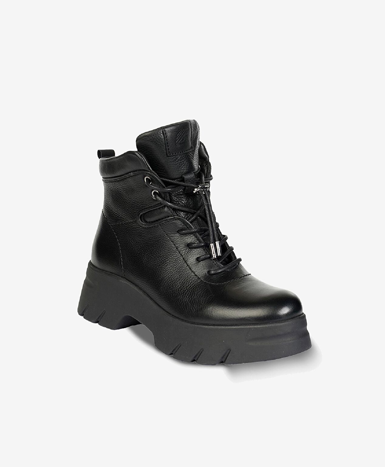 Kadın Siyah Hakiki Deri Casual Bot - 2