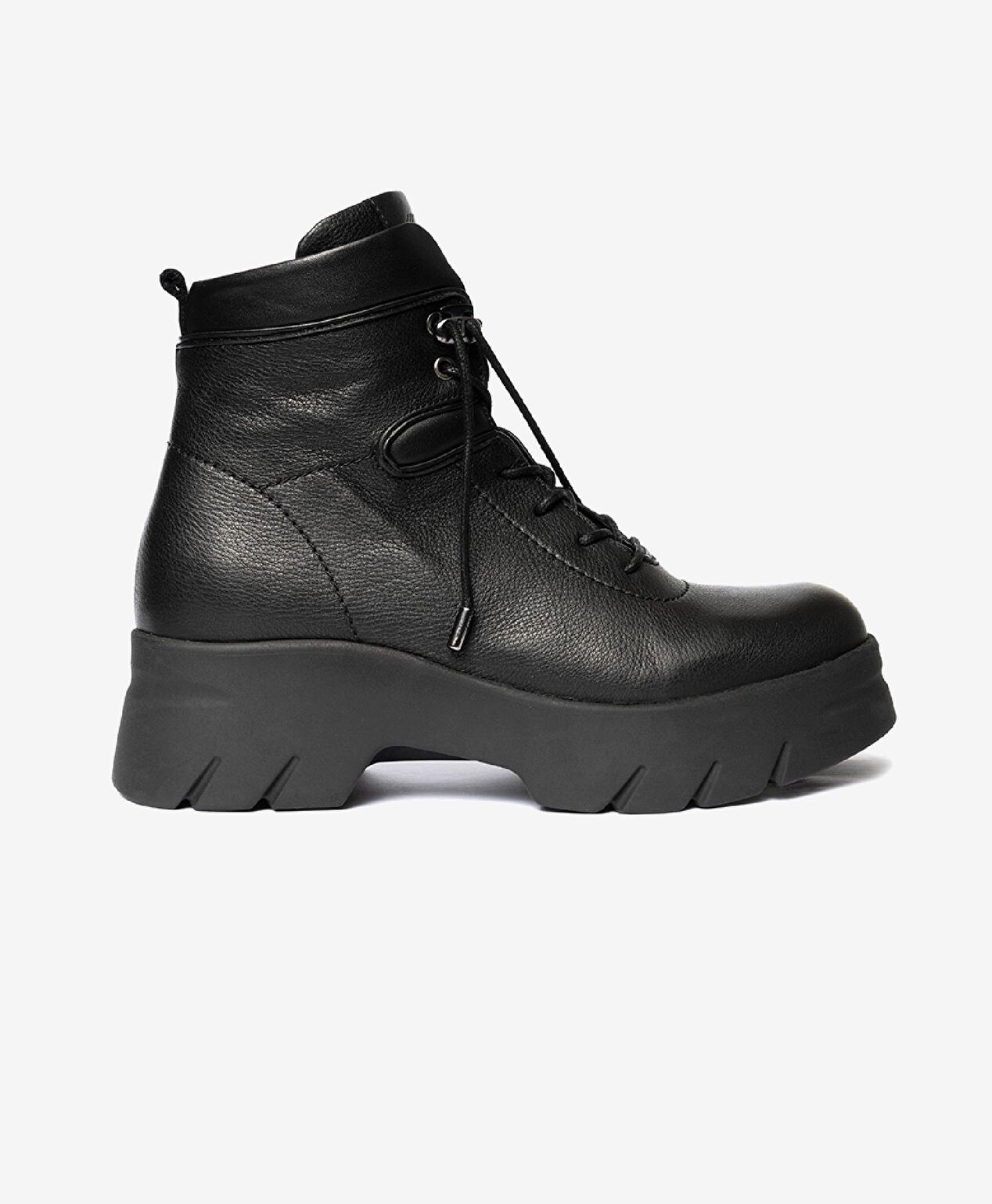 Kadın Siyah Hakiki Deri Casual Bot - 1