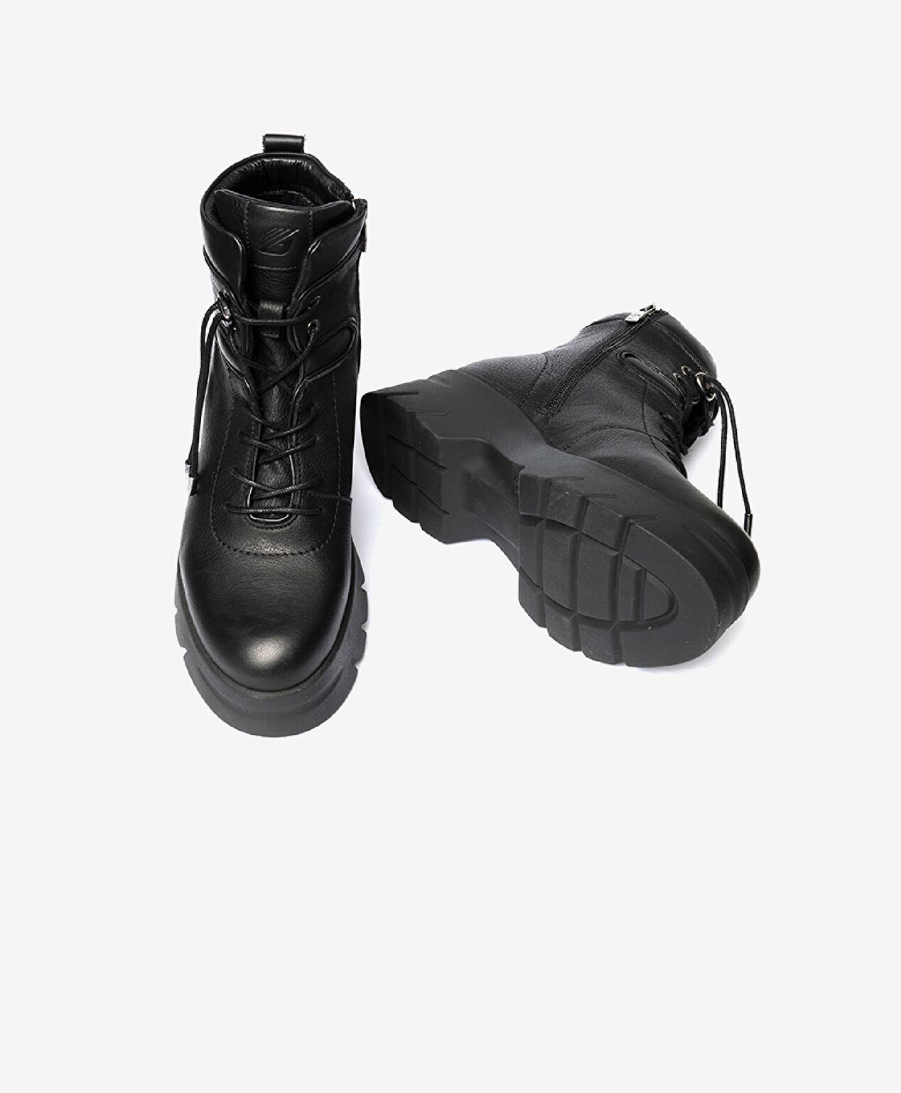 Kadın Siyah Hakiki Deri Casual Bot - 6