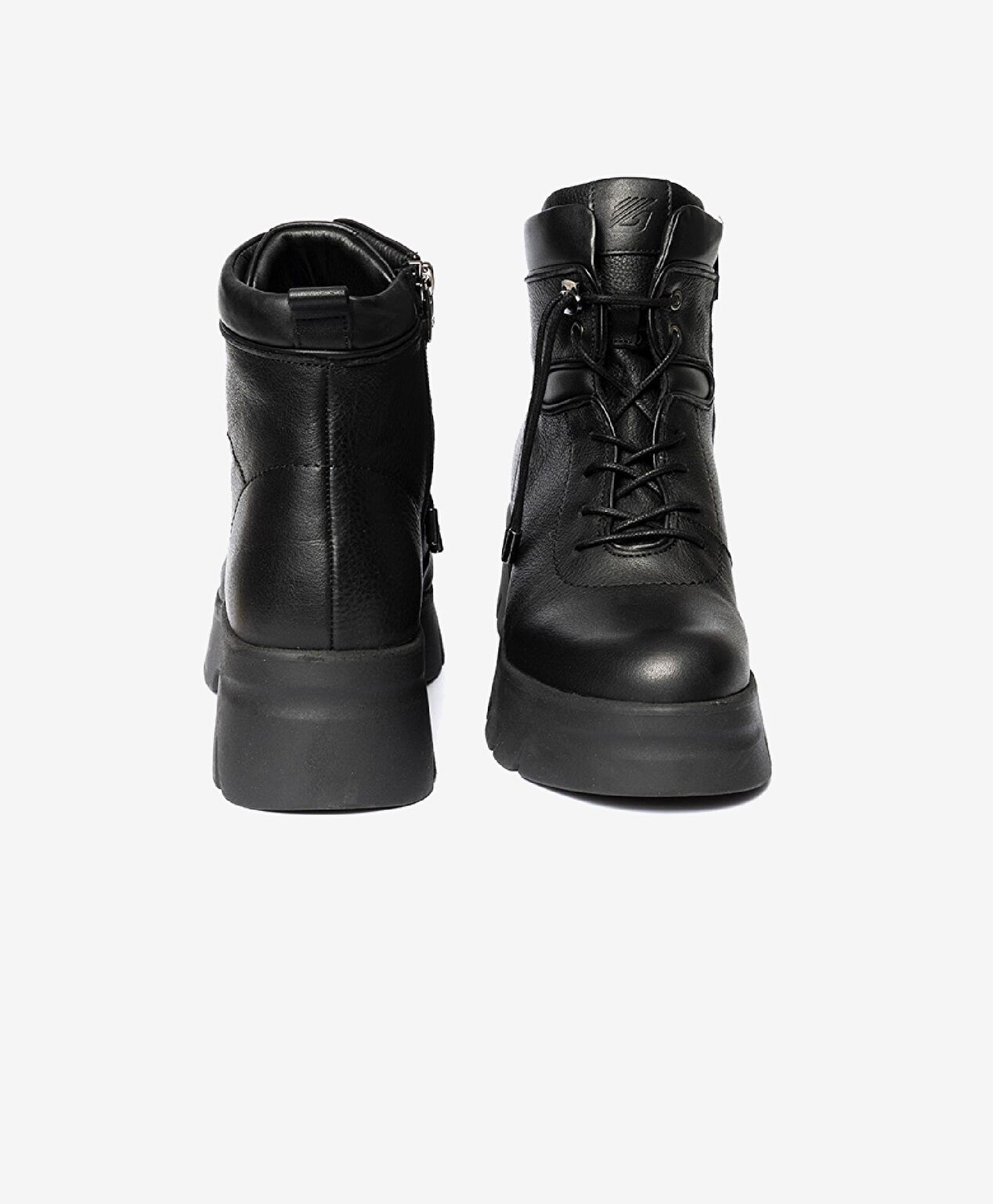 Kadın Siyah Hakiki Deri Casual Bot - 7