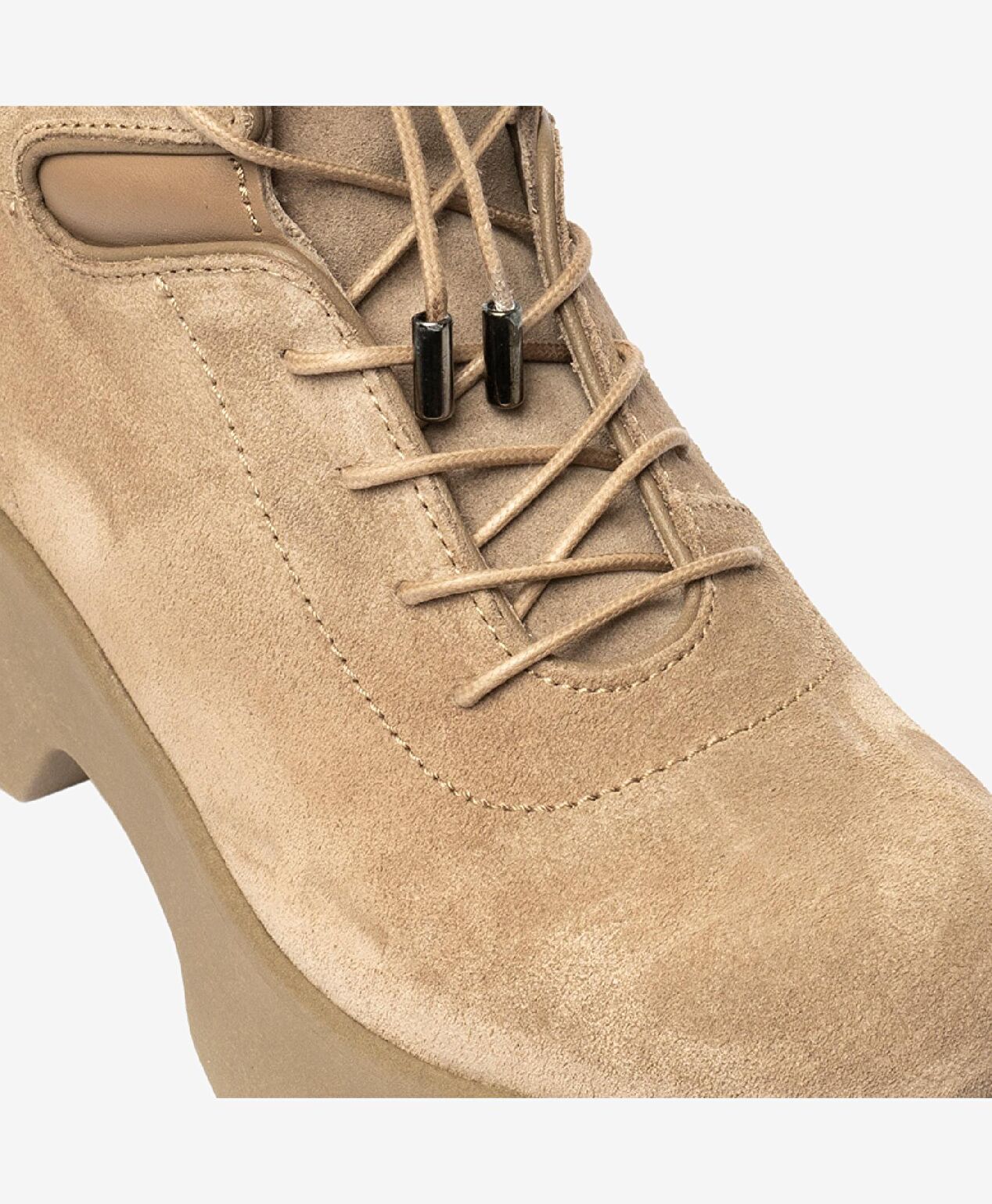 Kadın Vizon Hakiki Deri Süet Comfort Bot - 4