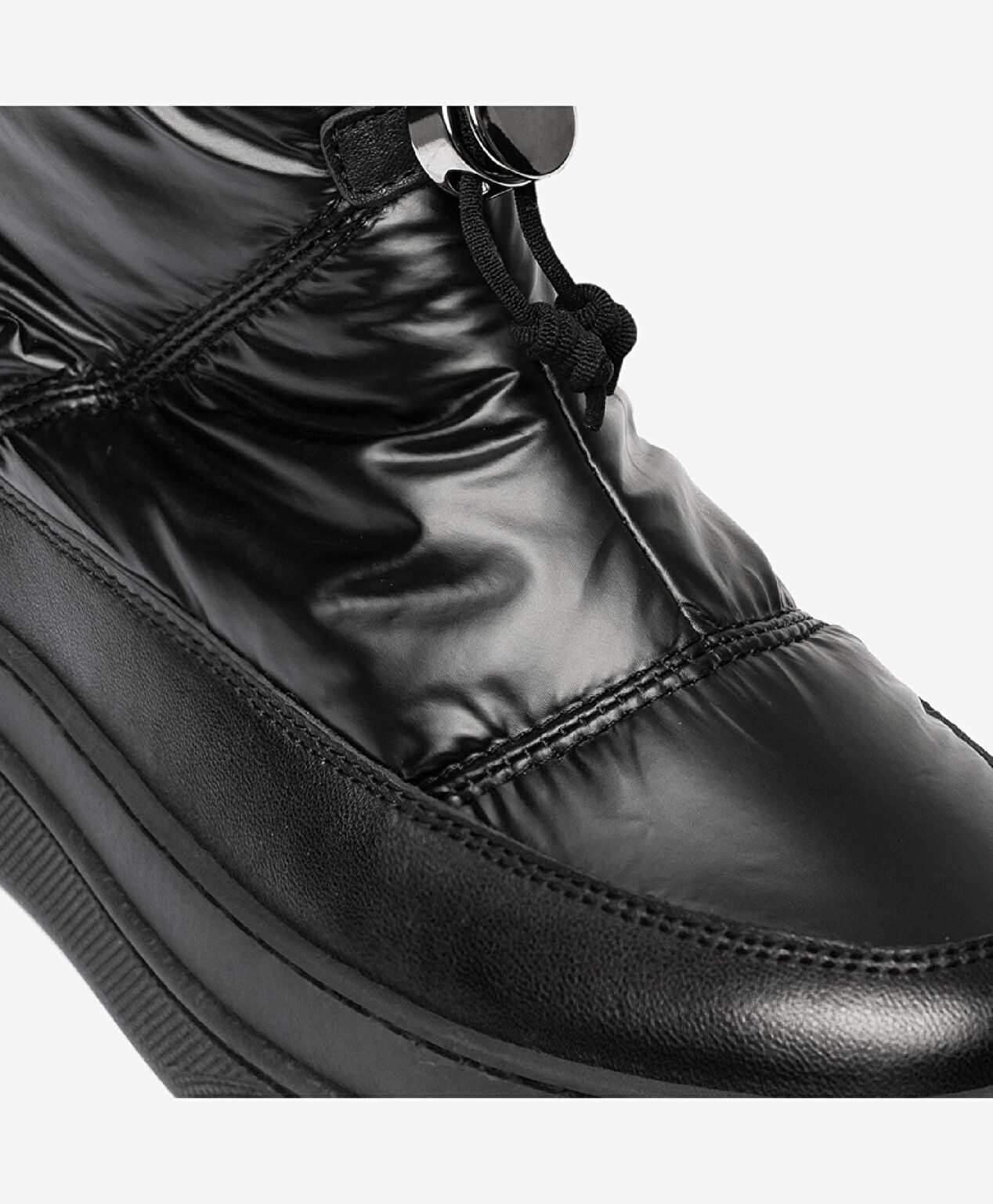 Kadın Siyah Hakiki Deri Casual Bot - 4