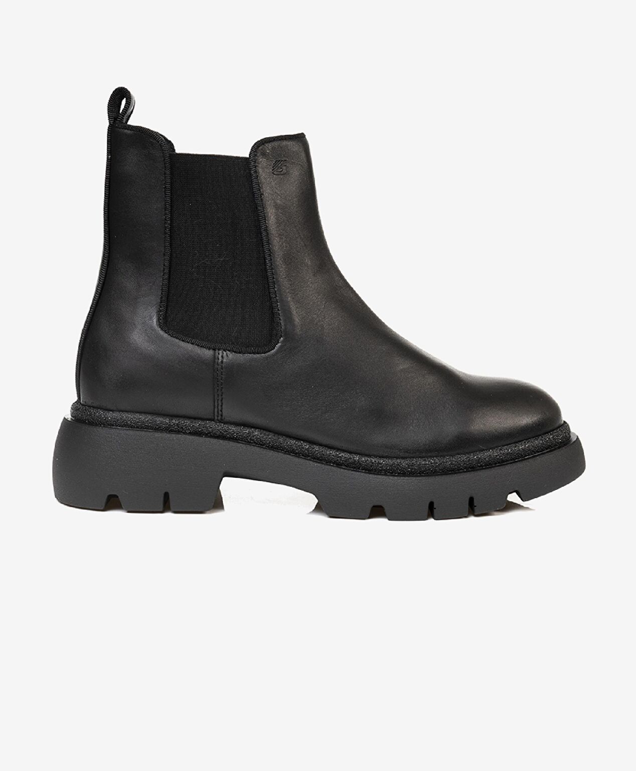 Kadın Siyah Hakiki Deri Chelsea Bot - 1