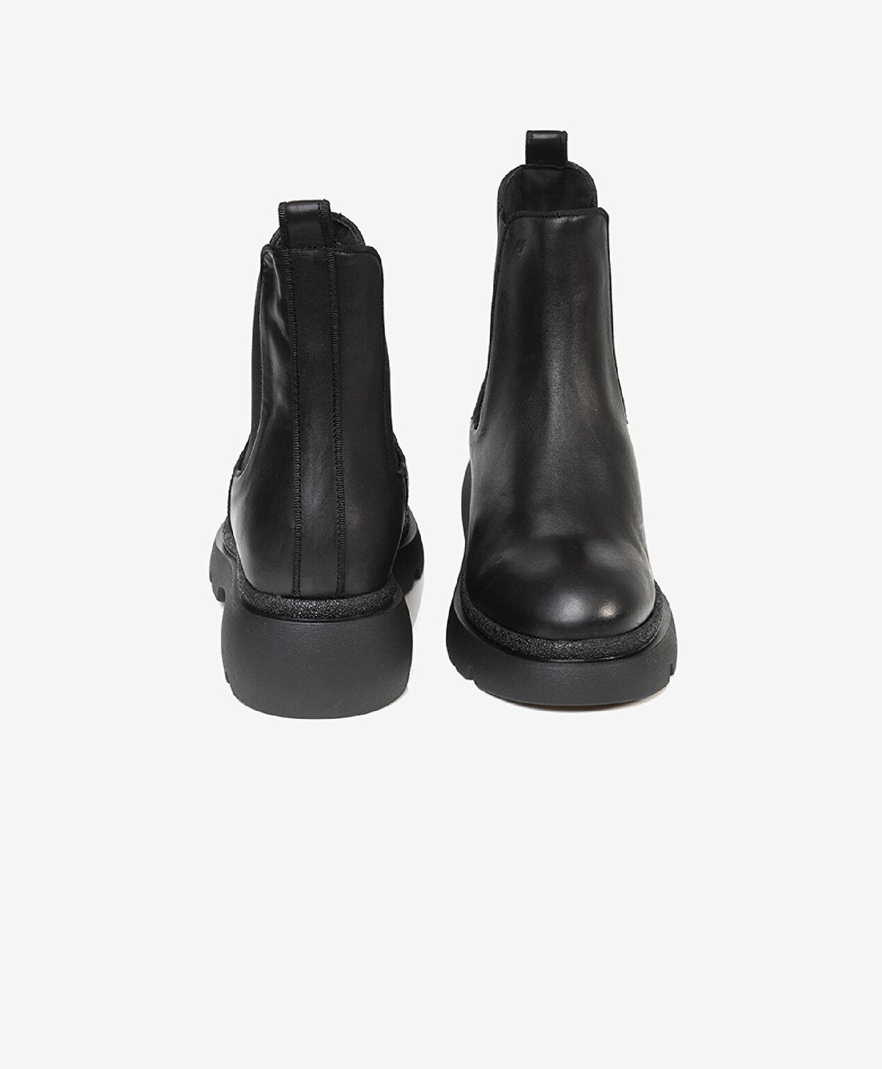 Kadın Siyah Hakiki Deri Chelsea Bot - 7