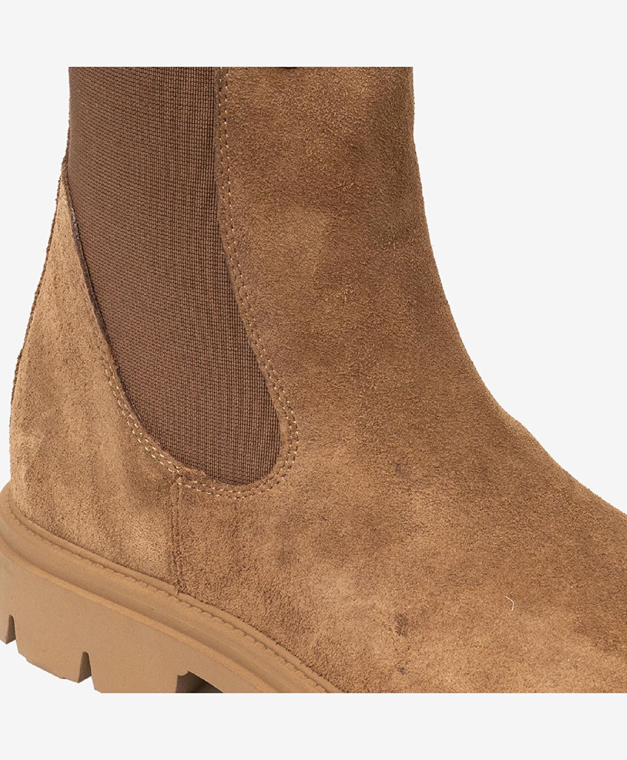 Kadın Taba Hakiki Deri Chelsea Bot - 4