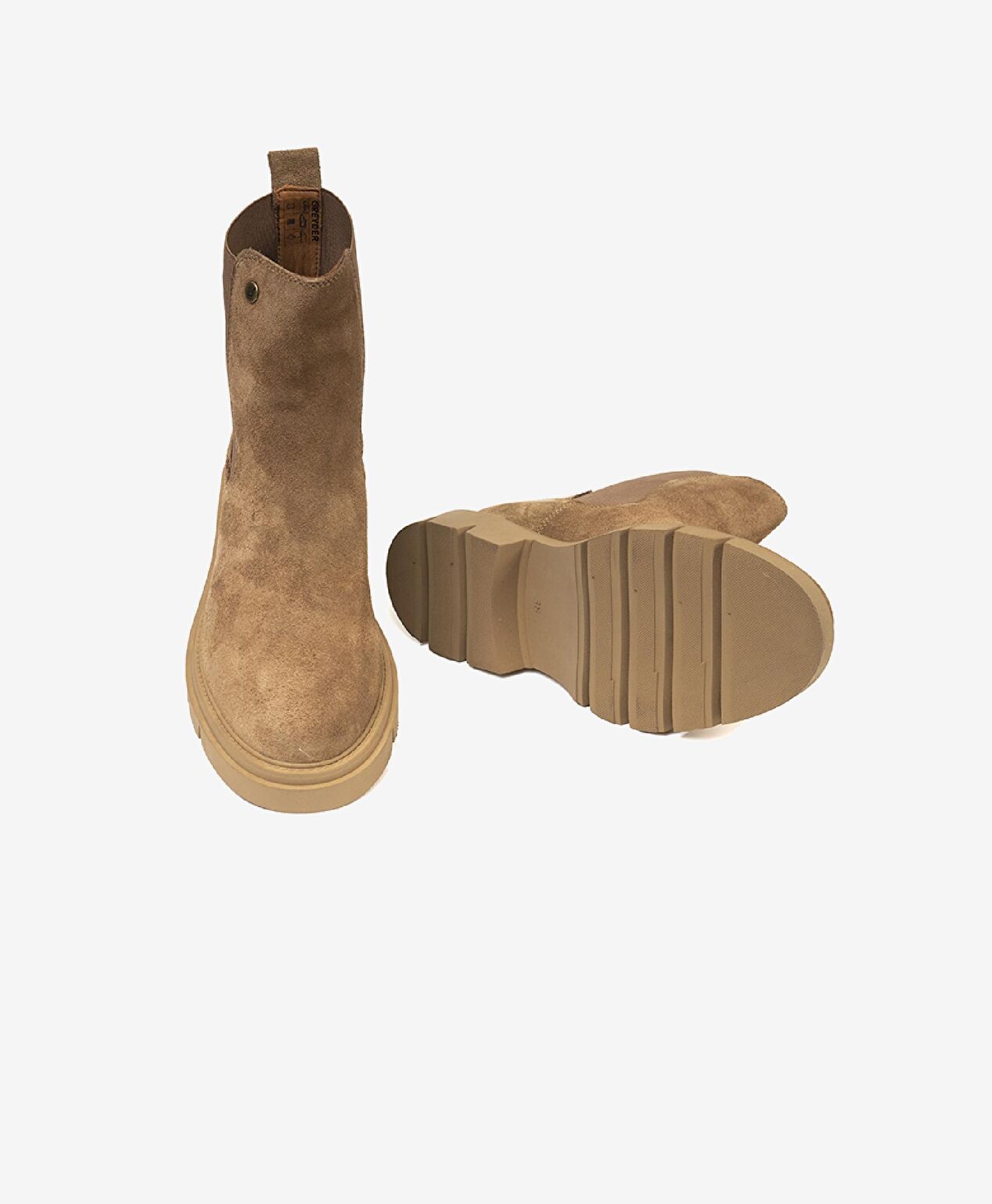 Kadın Taba Hakiki Deri Chelsea Bot - 5