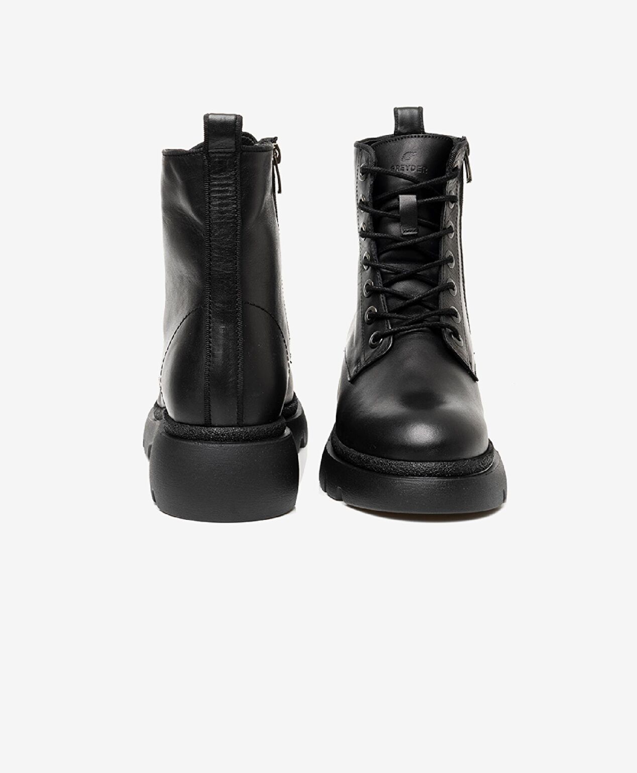 Kadın Siyah Hakiki Deri Casual Bot - 7