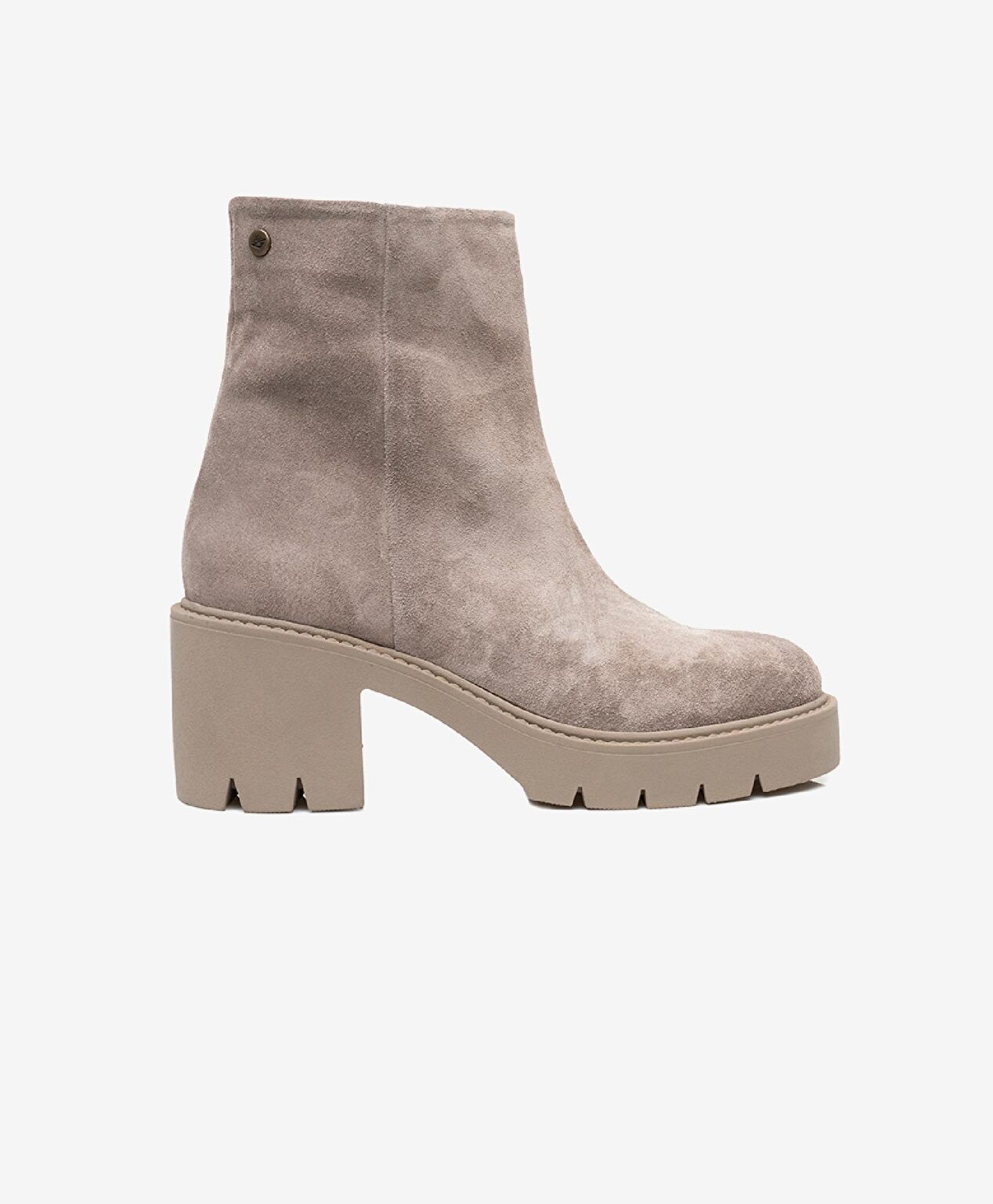 Kadın Vizon Hakiki Deri Termo Light Taban Topuklu Bot - 1