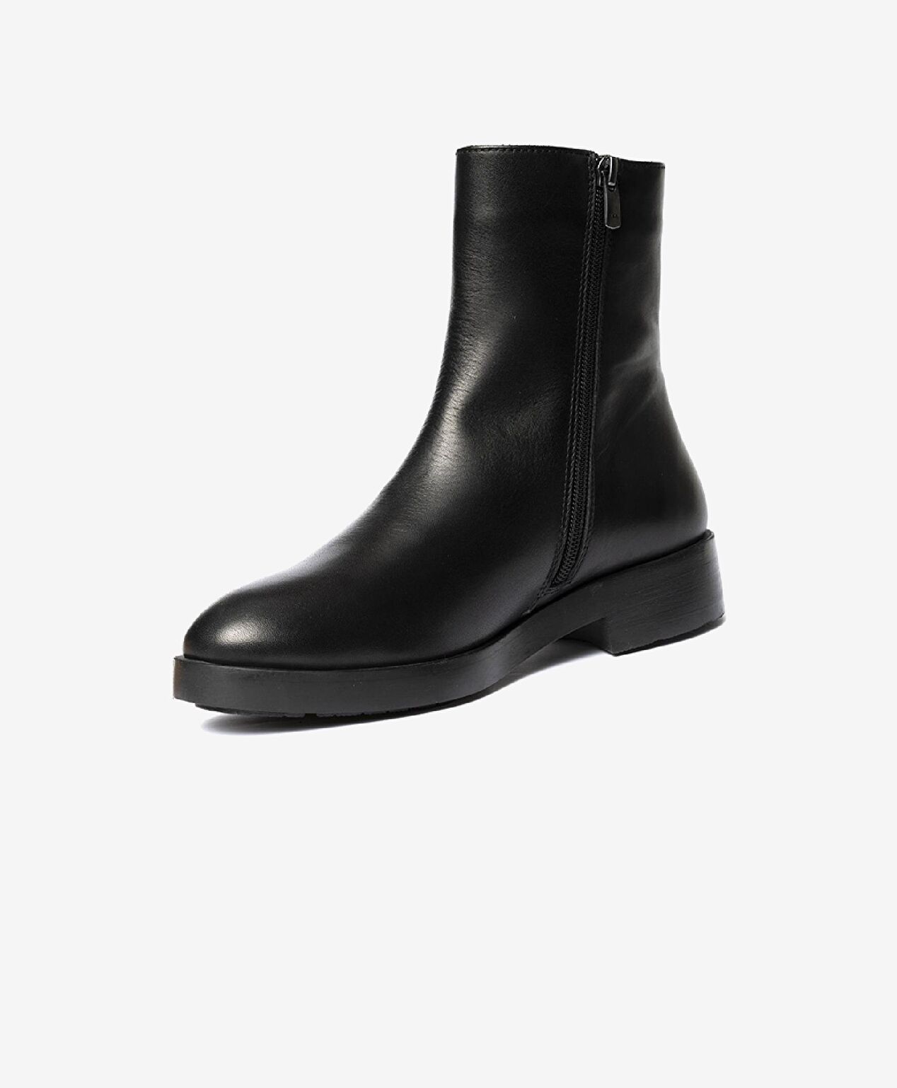 Kadın Siyah Hakiki Deri Termo Taban Bot - 3