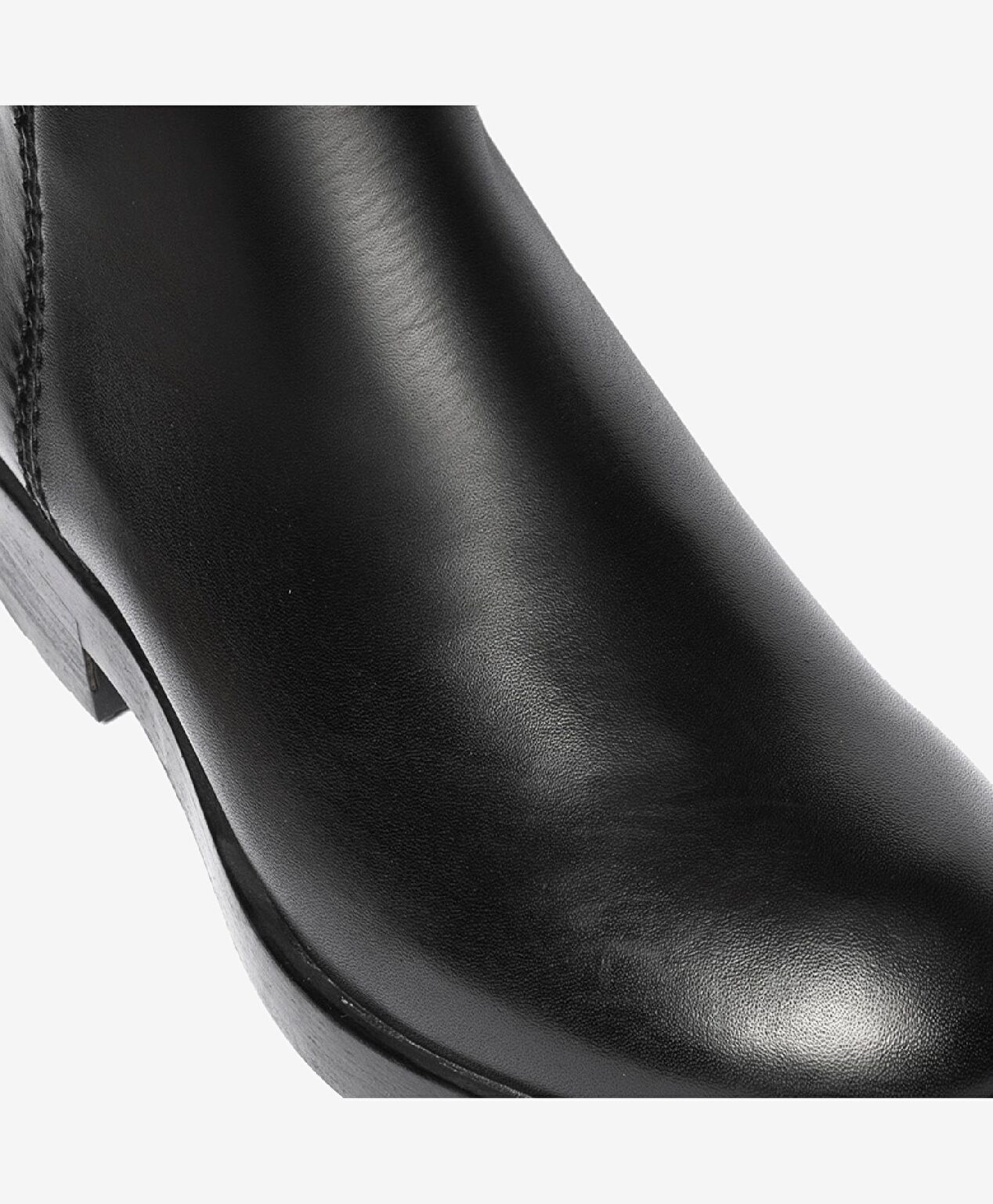 Kadın Siyah Hakiki Deri Termo Taban Bot - 5