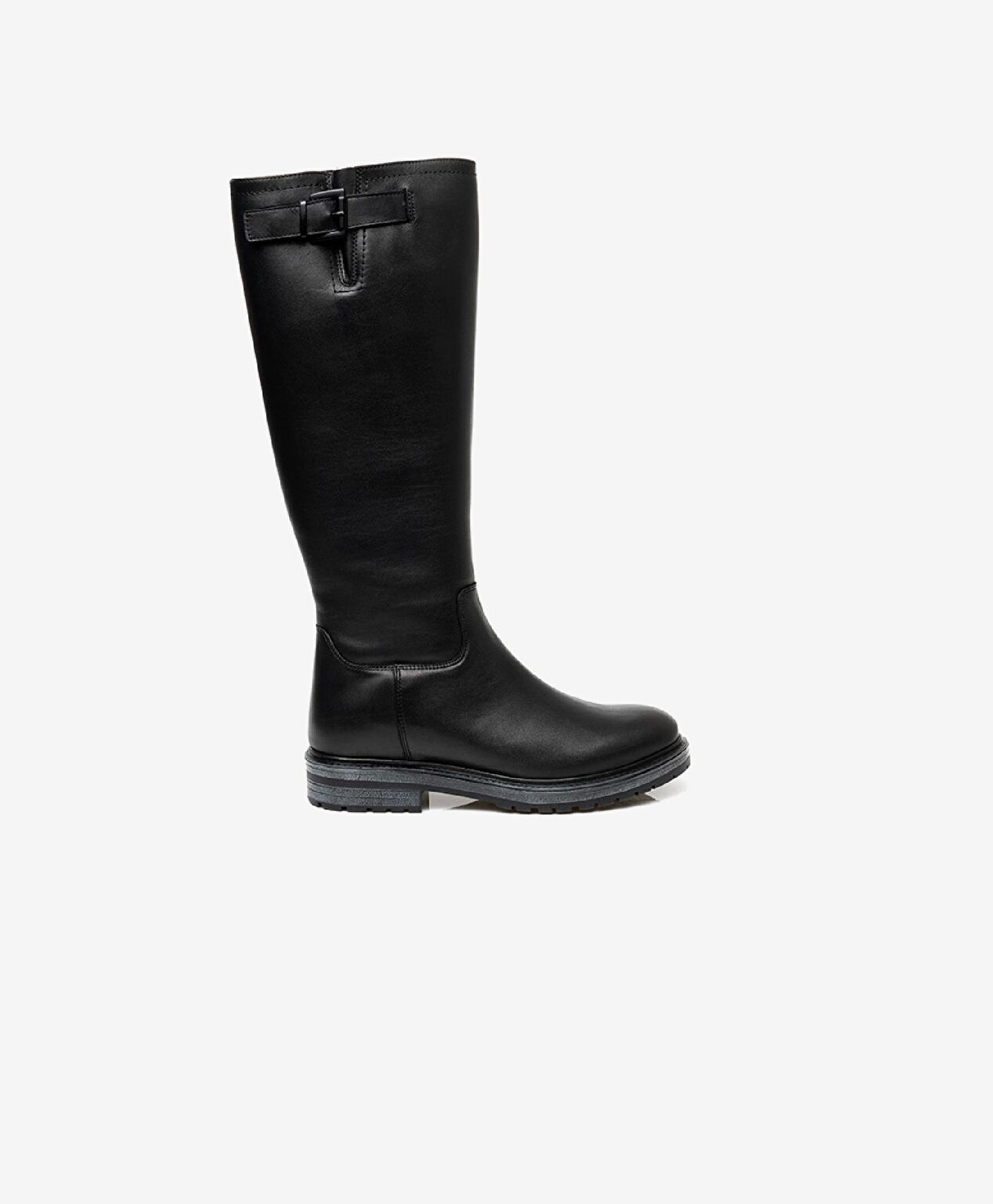 Kadın Siyah Hakiki Deri Çizme - 1