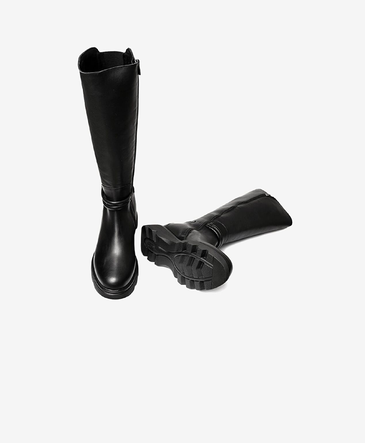 Kadın Siyah Hakiki Deri Çizme - 5