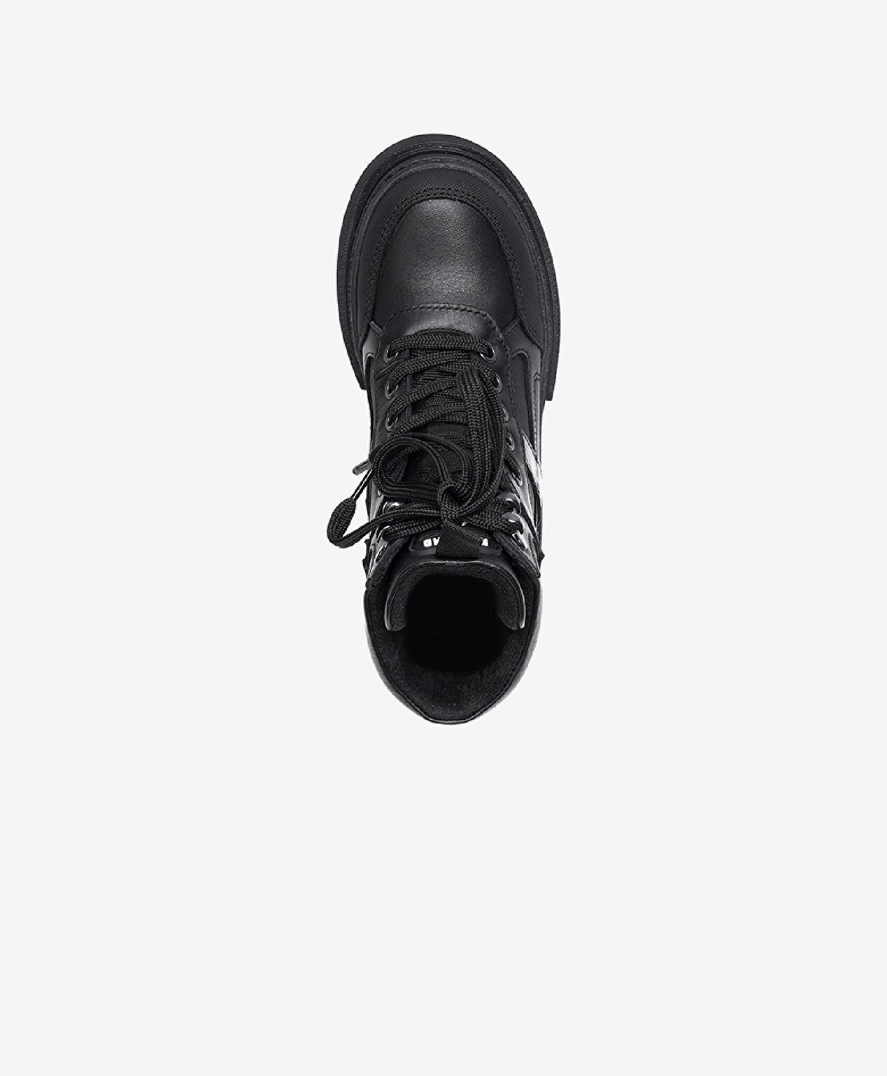 Erkek Çocuk Siyah Hakiki Deri Bot - 3