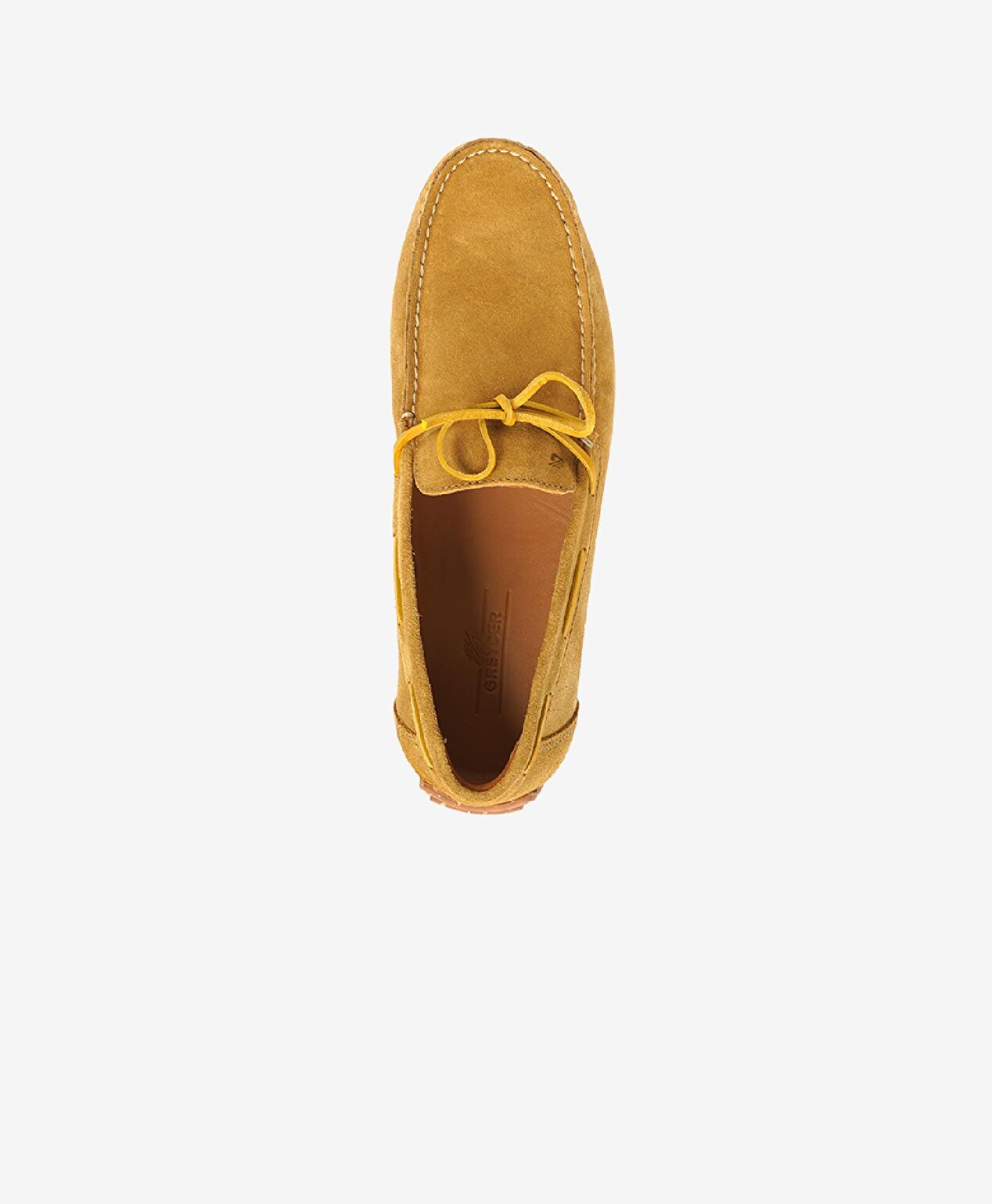 Erkek Hardal Hakiki Deri Loafer Ayakkabı - 3