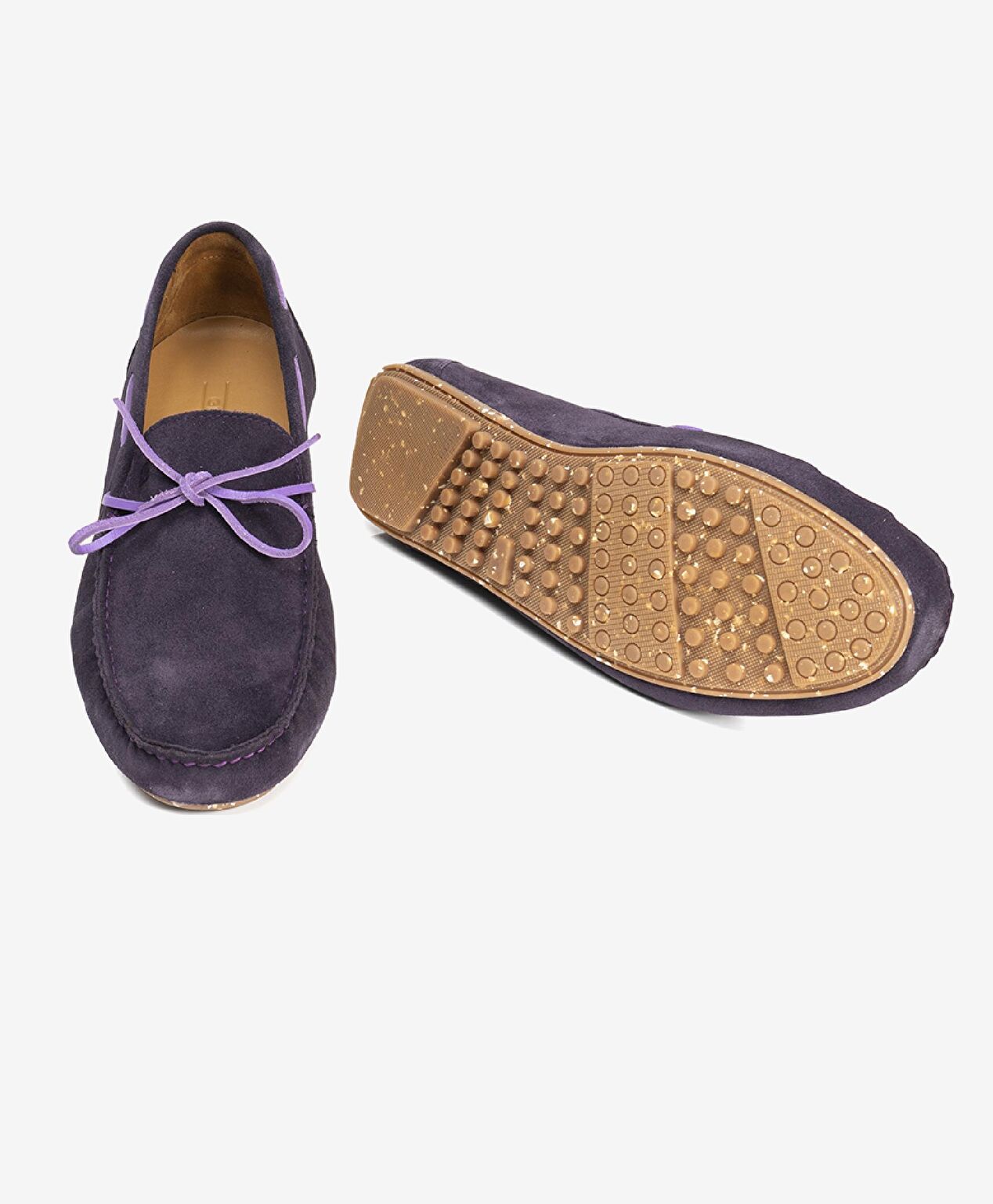 Erkek Mürdüm Hakiki Deri Loafer Ayakkabı - 5