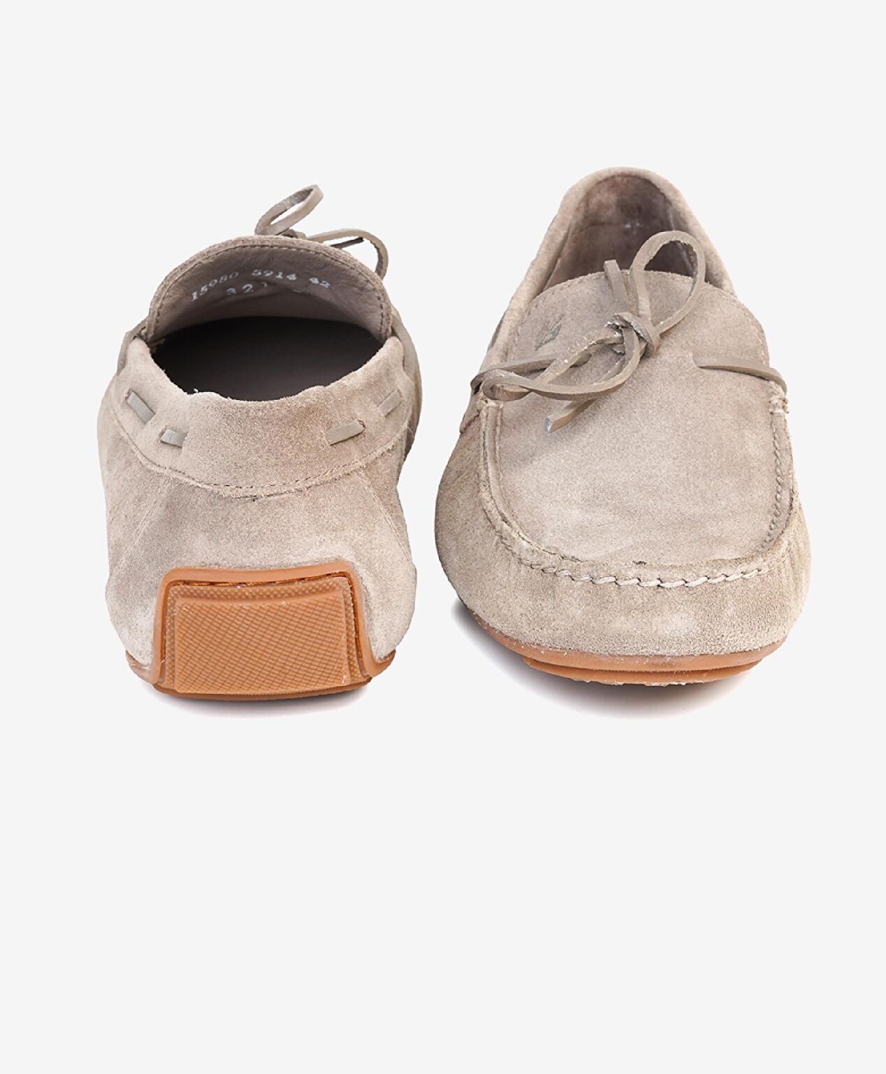 Erkek Vizon Hakiki Deri Loafer Ayakkabı - 6