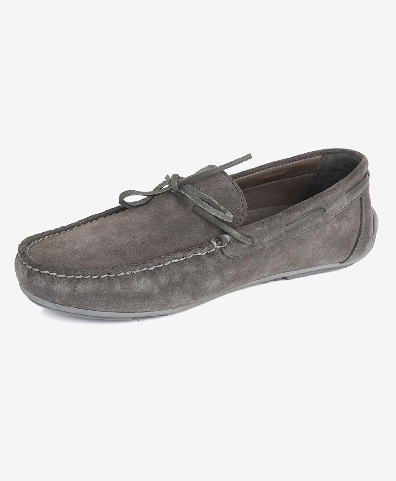 Erkek Füme Hakiki Deri Loafer Ayakkabı - 2