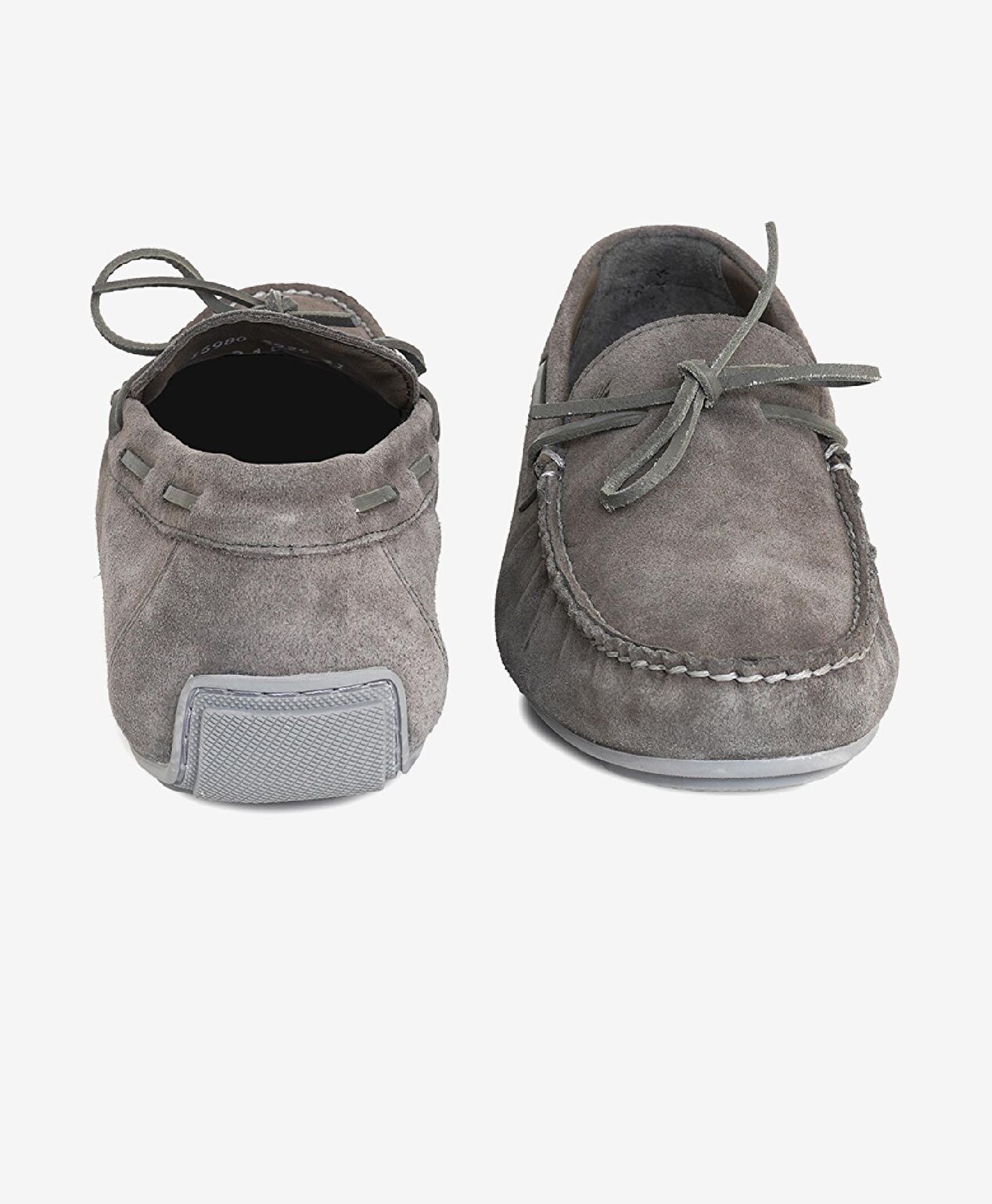 Erkek Füme Hakiki Deri Loafer Ayakkabı - 6