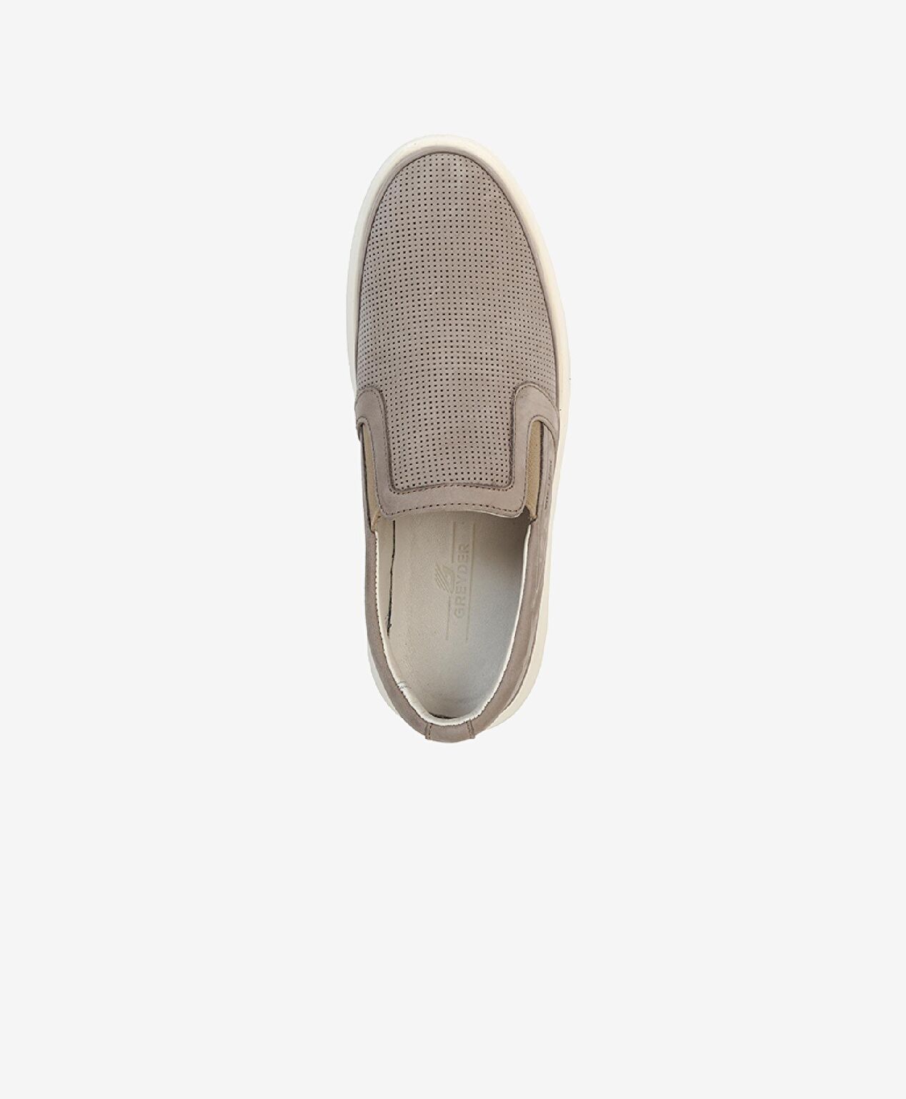 Erkek Açık Vizon Hakiki Deri Comfort Ayakkabı - 3