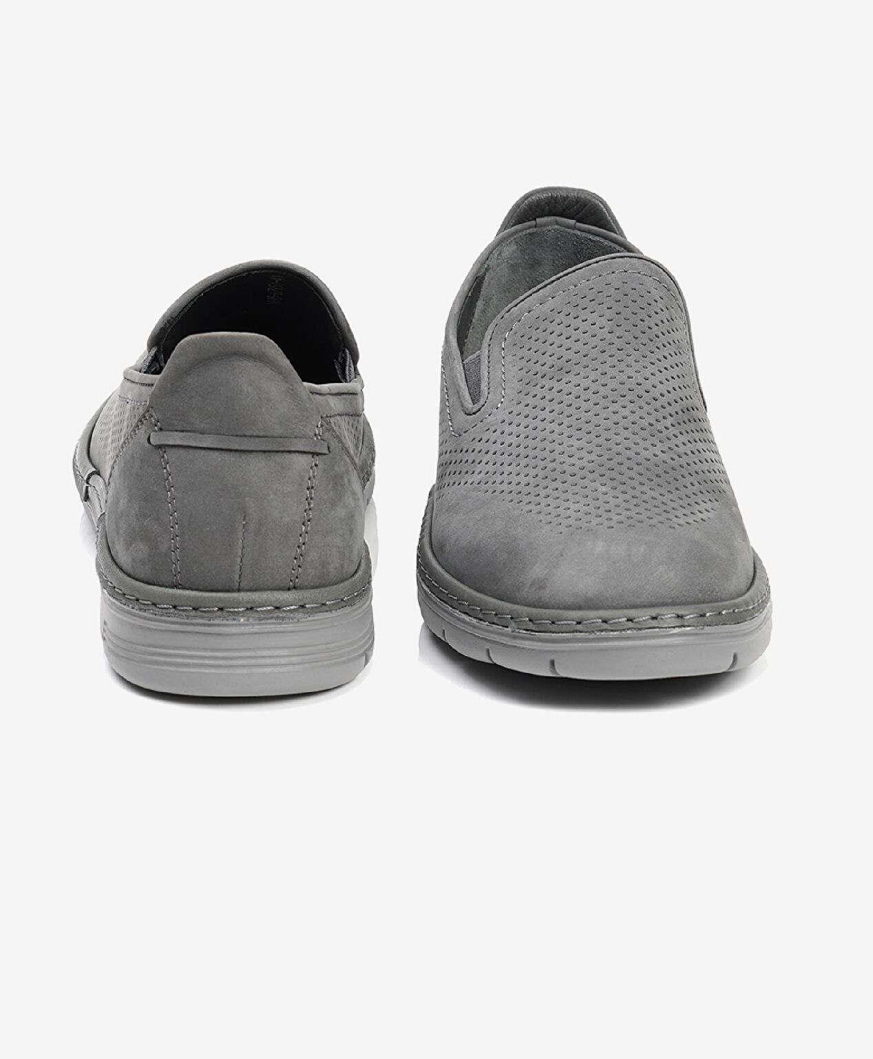 Erkek Füme Hakiki Deri Comfort Ayakkabı - 6
