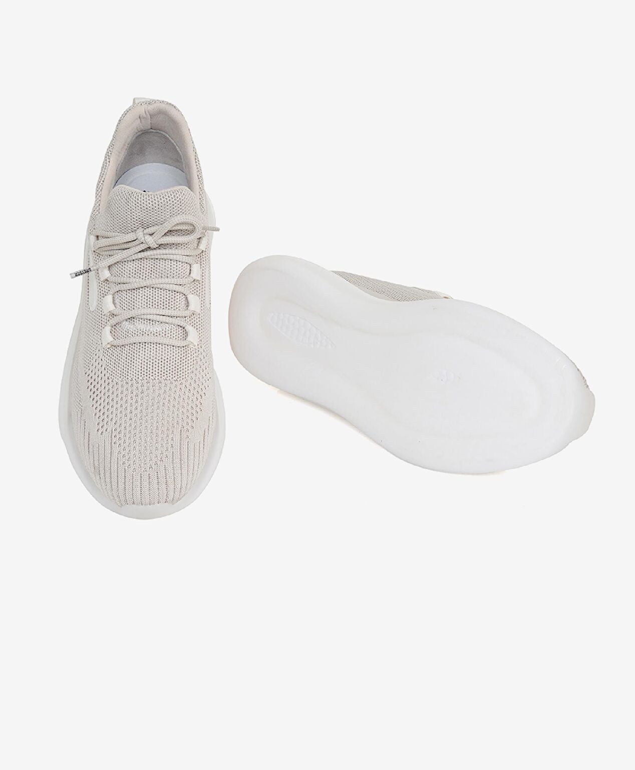 Erkek Beyaz Spor Ayakkabı - 5