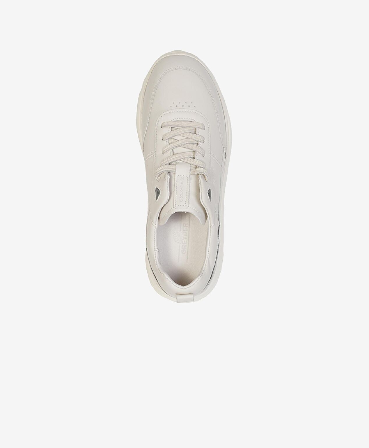 Erkek Beyaz Hakiki Deri Casual Ayakkabı - 3