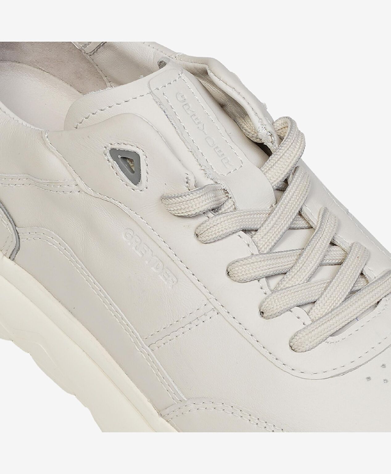 Erkek Beyaz Hakiki Deri Casual Ayakkabı - 4