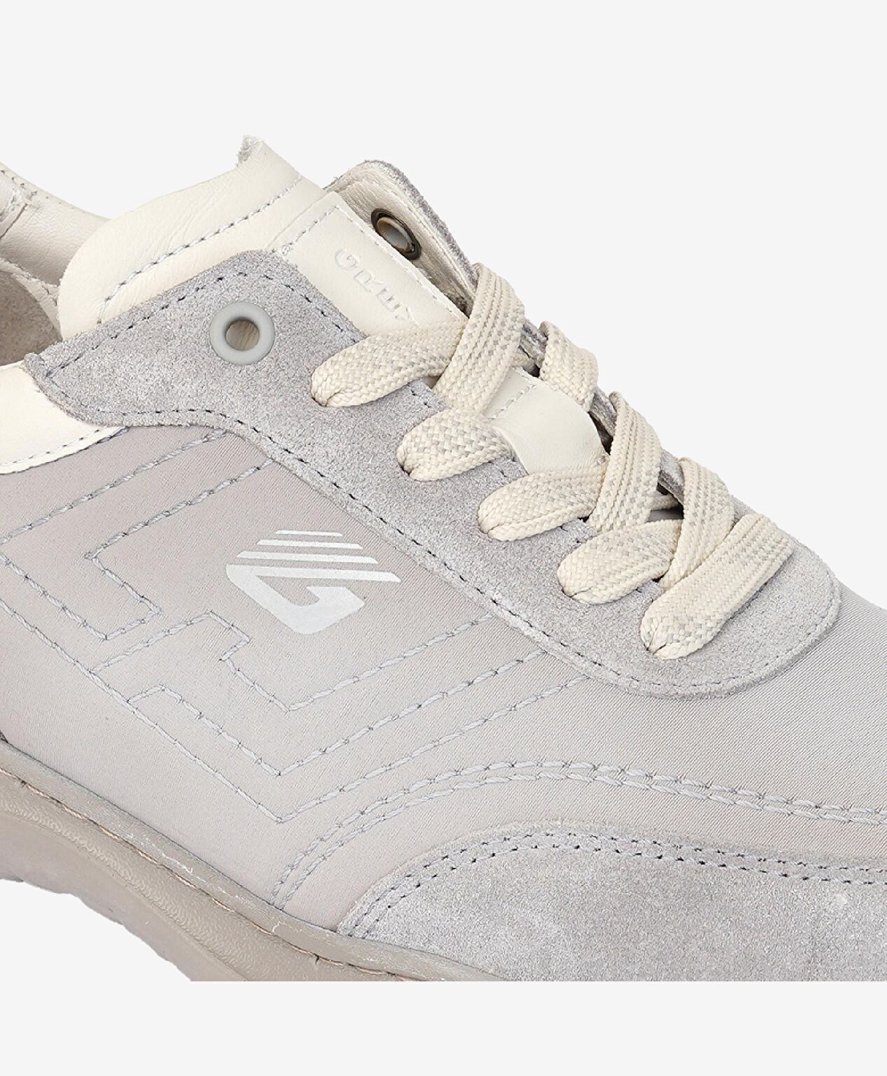 Erkek Açık Gri Hakiki Deri Casual Ayakkabı - 4